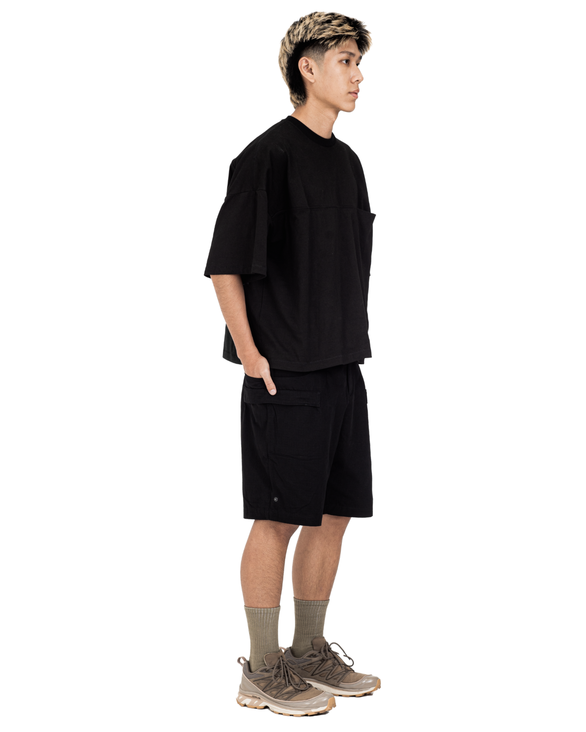 Cotton Ripstop Cargo Shorts