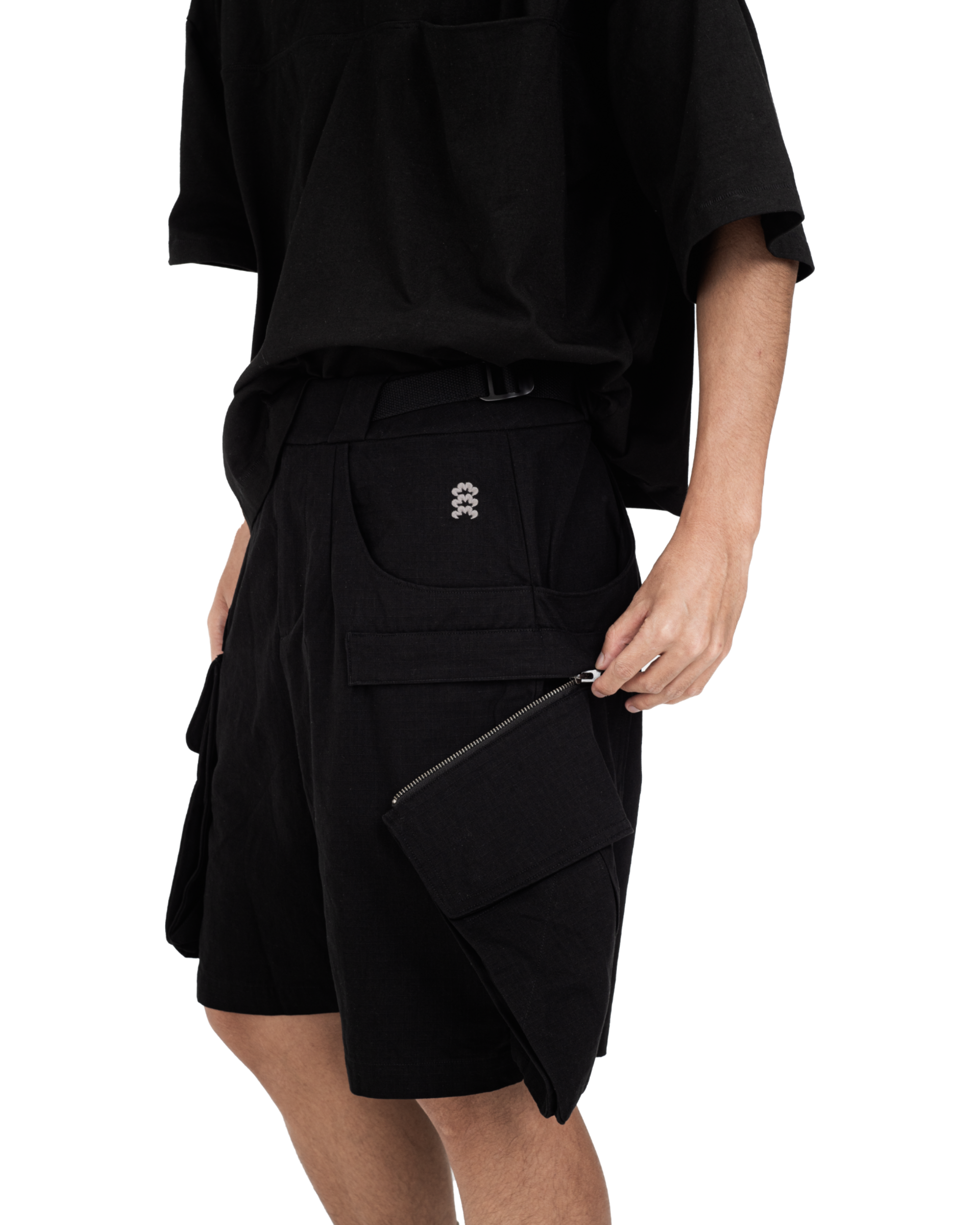 Cotton Ripstop Cargo Shorts