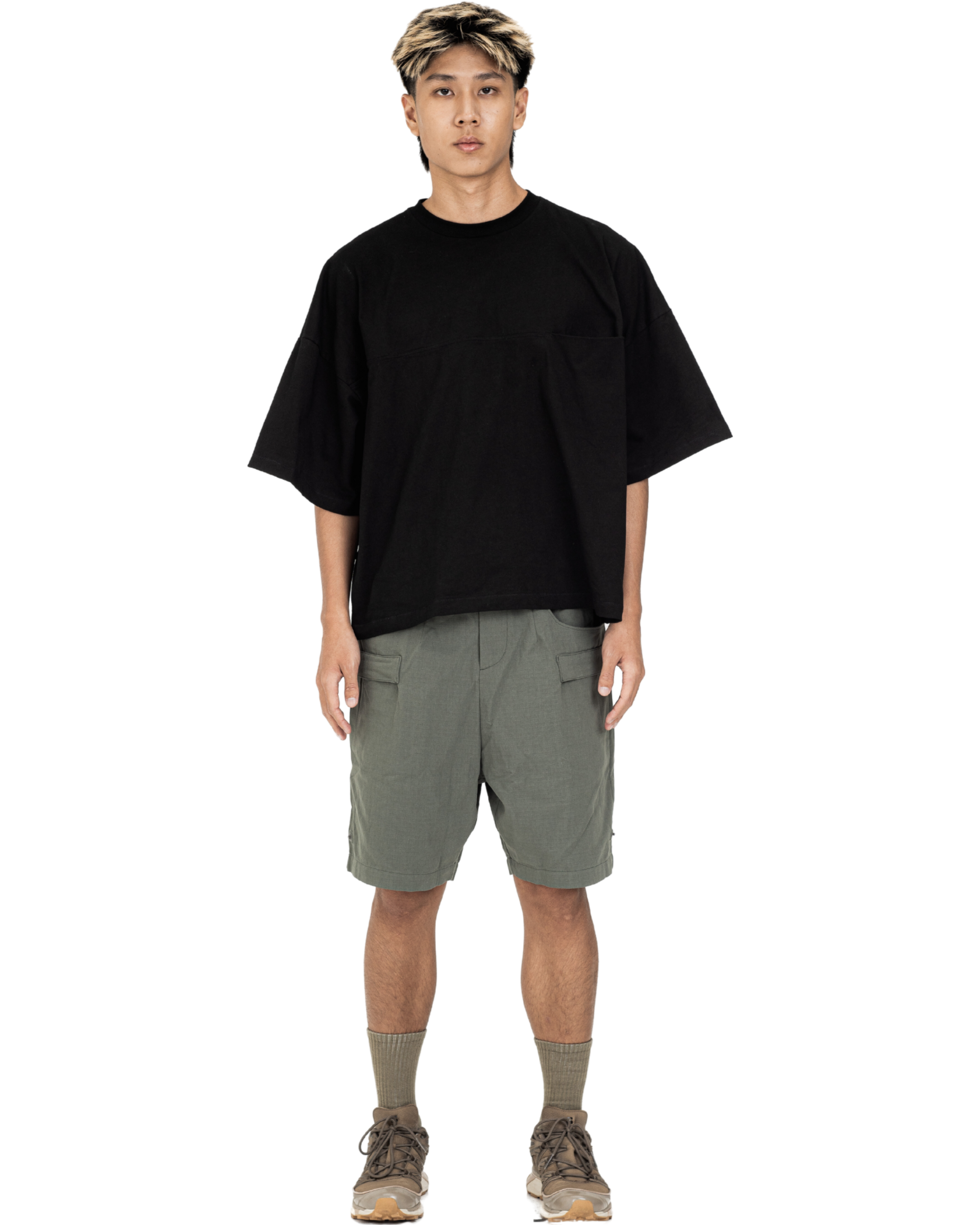 Cotton Ripstop Cargo Shorts