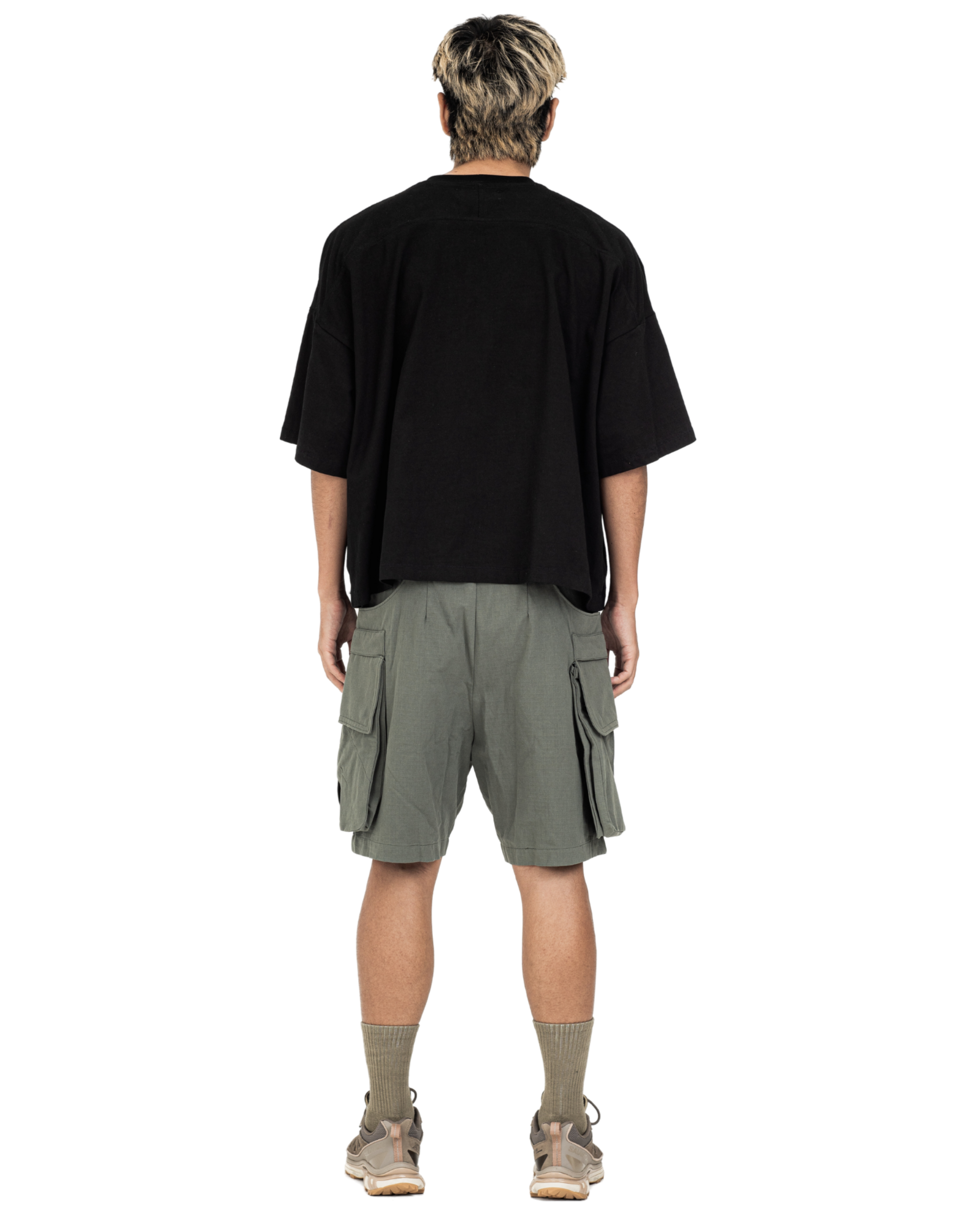 Cotton Ripstop Cargo Shorts