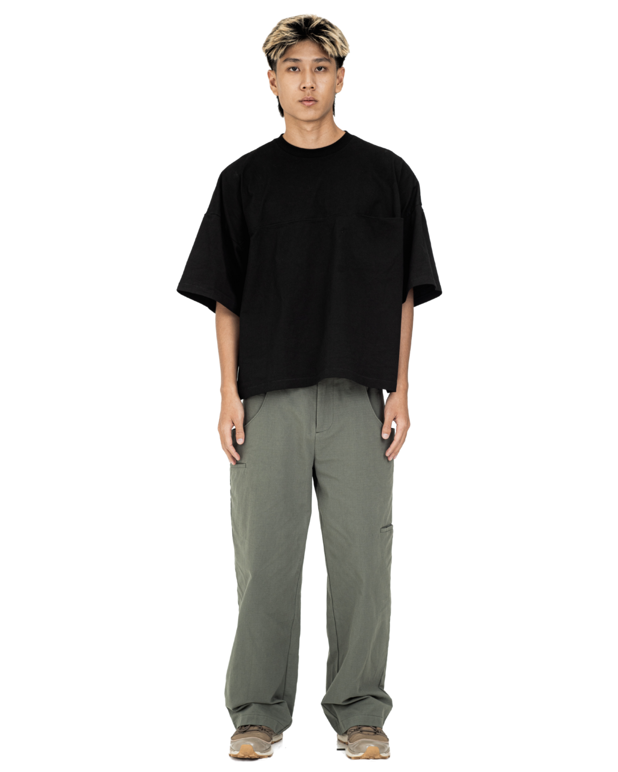 Cotton Ripstop Arc Tailored Pants