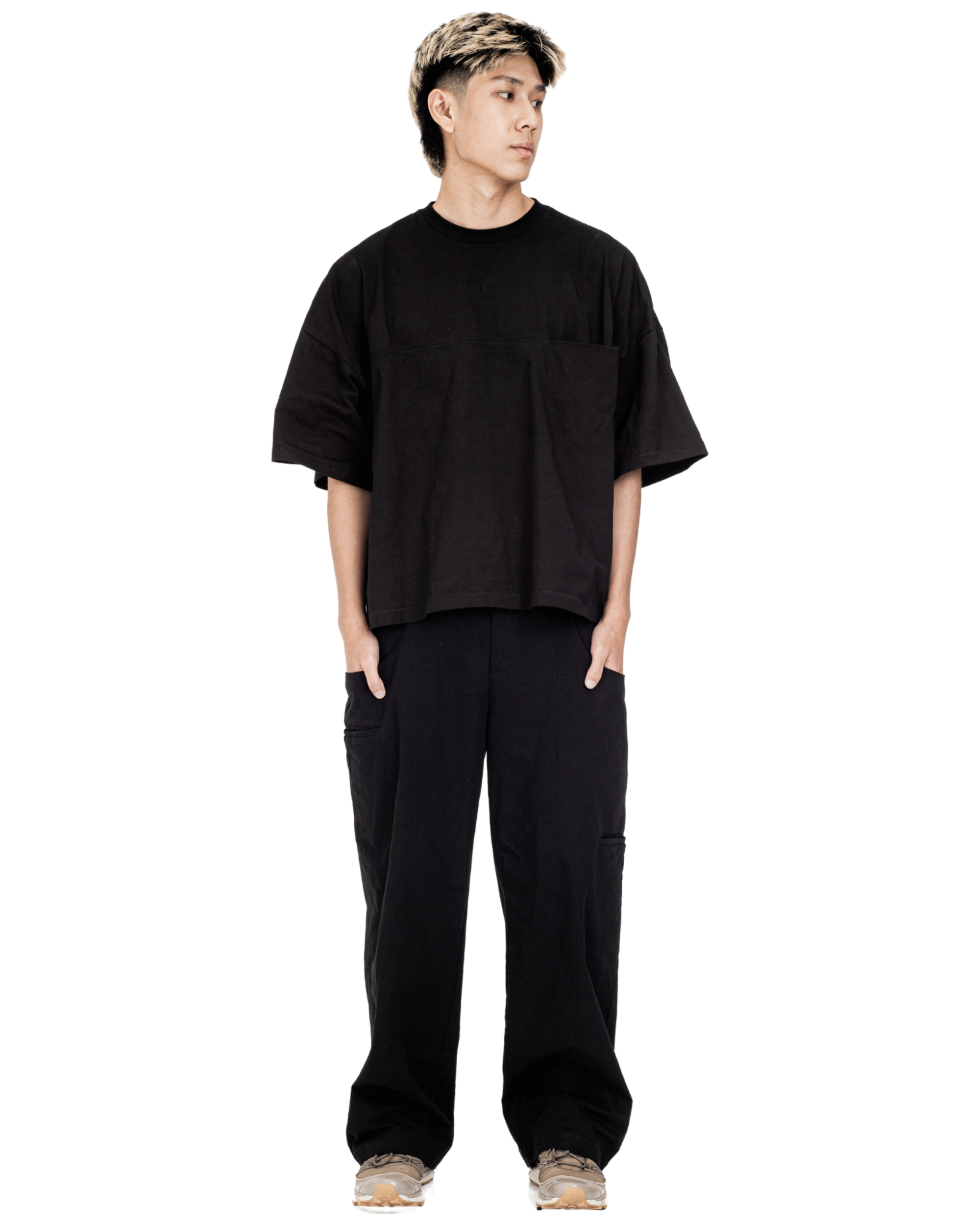 Cotton Ripstop Arc Tailored Pants