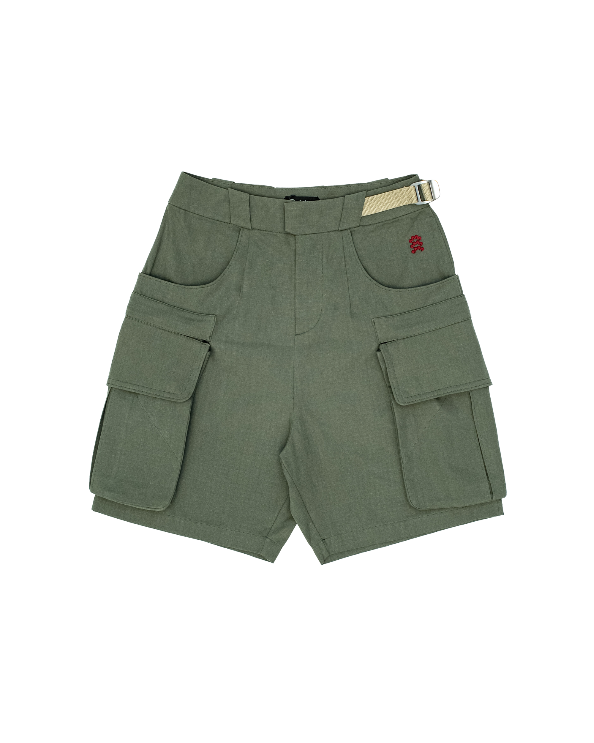 Cotton Ripstop Cargo Shorts