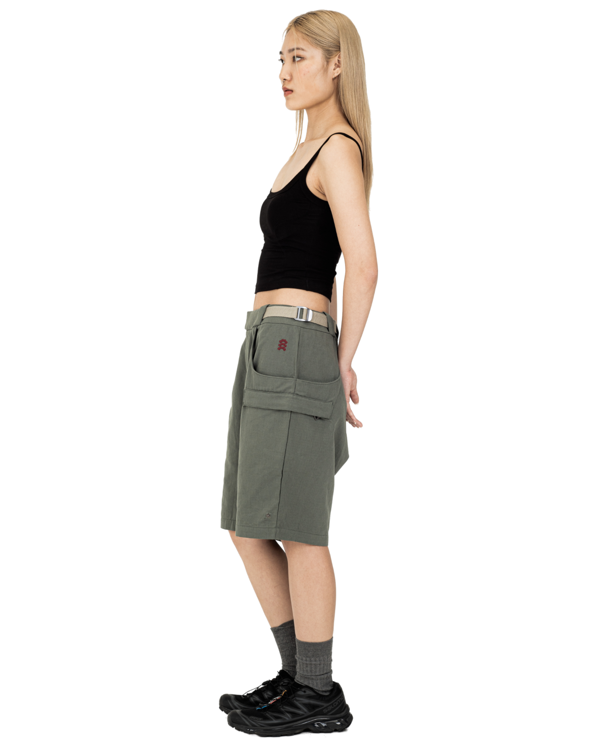 Cotton Ripstop Cargo Shorts