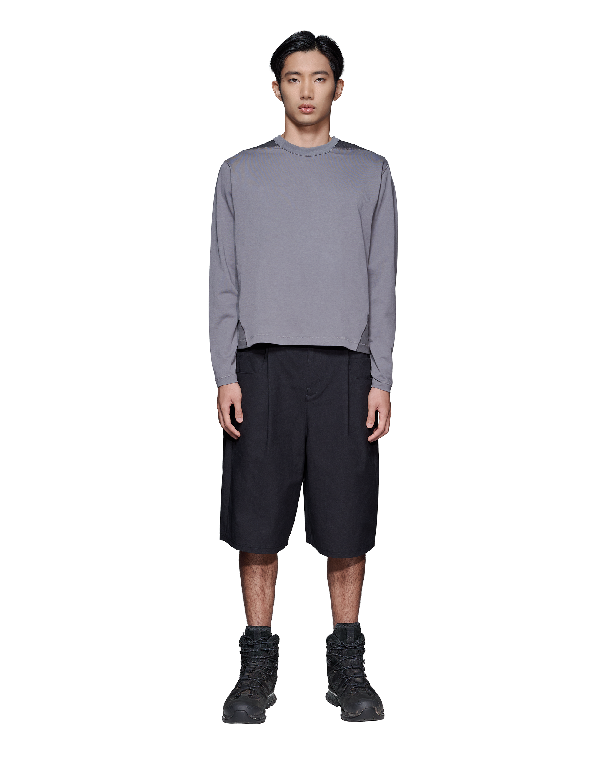 Panel Long Sleeve T-shirt