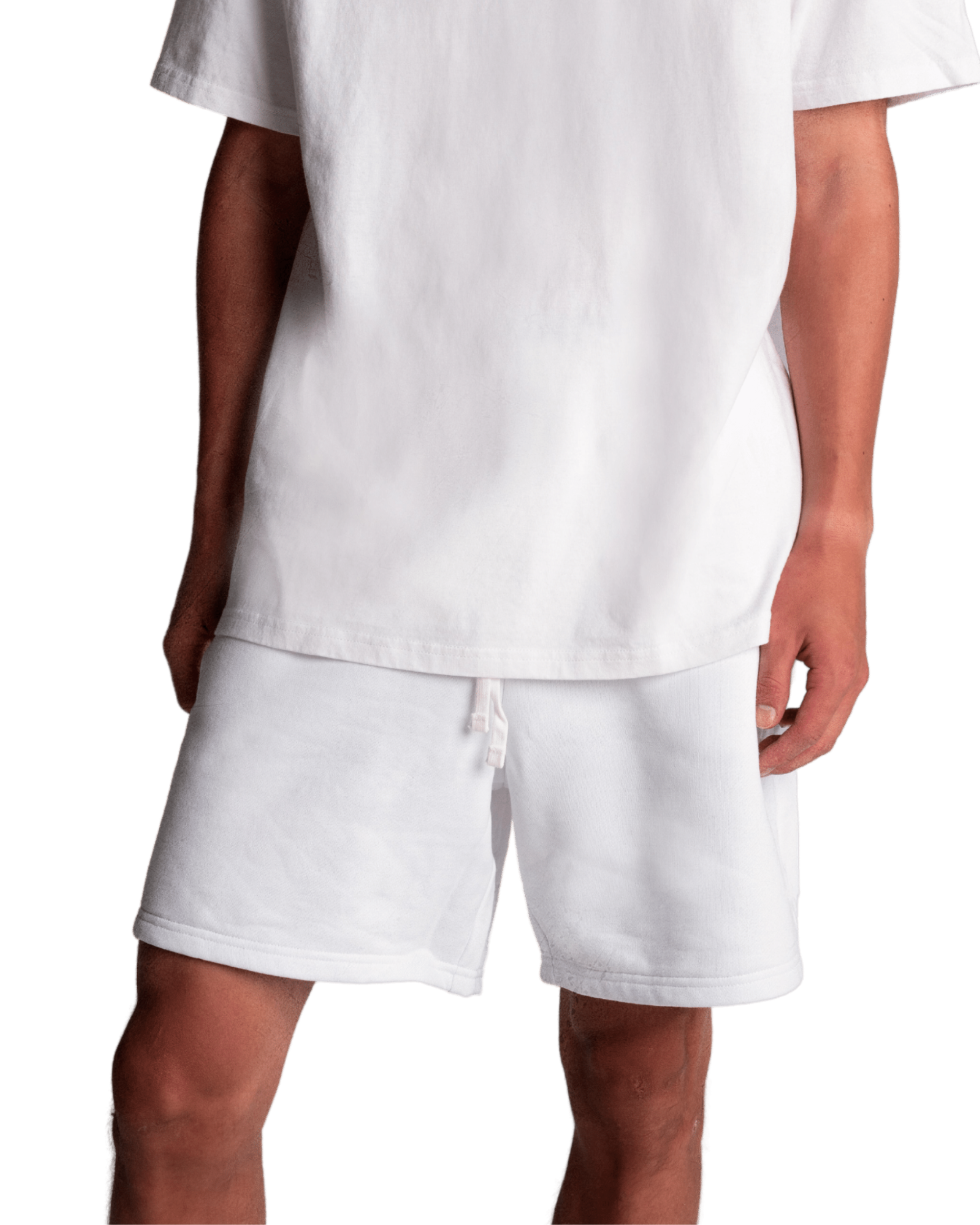 Fleece Sweatshorts in Recycled Cotton