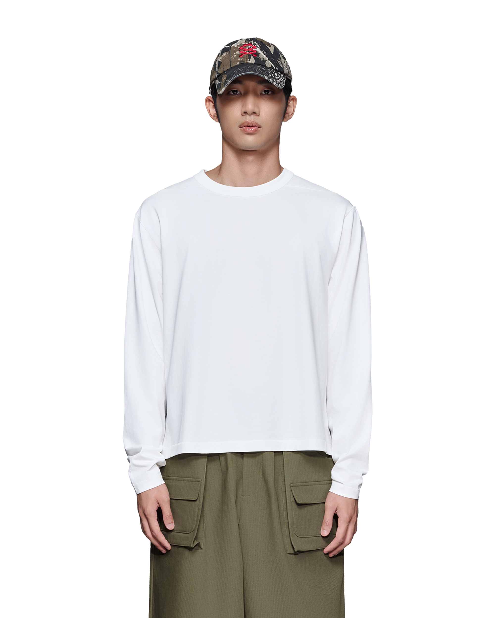 Panel Long Sleeve T-shirt