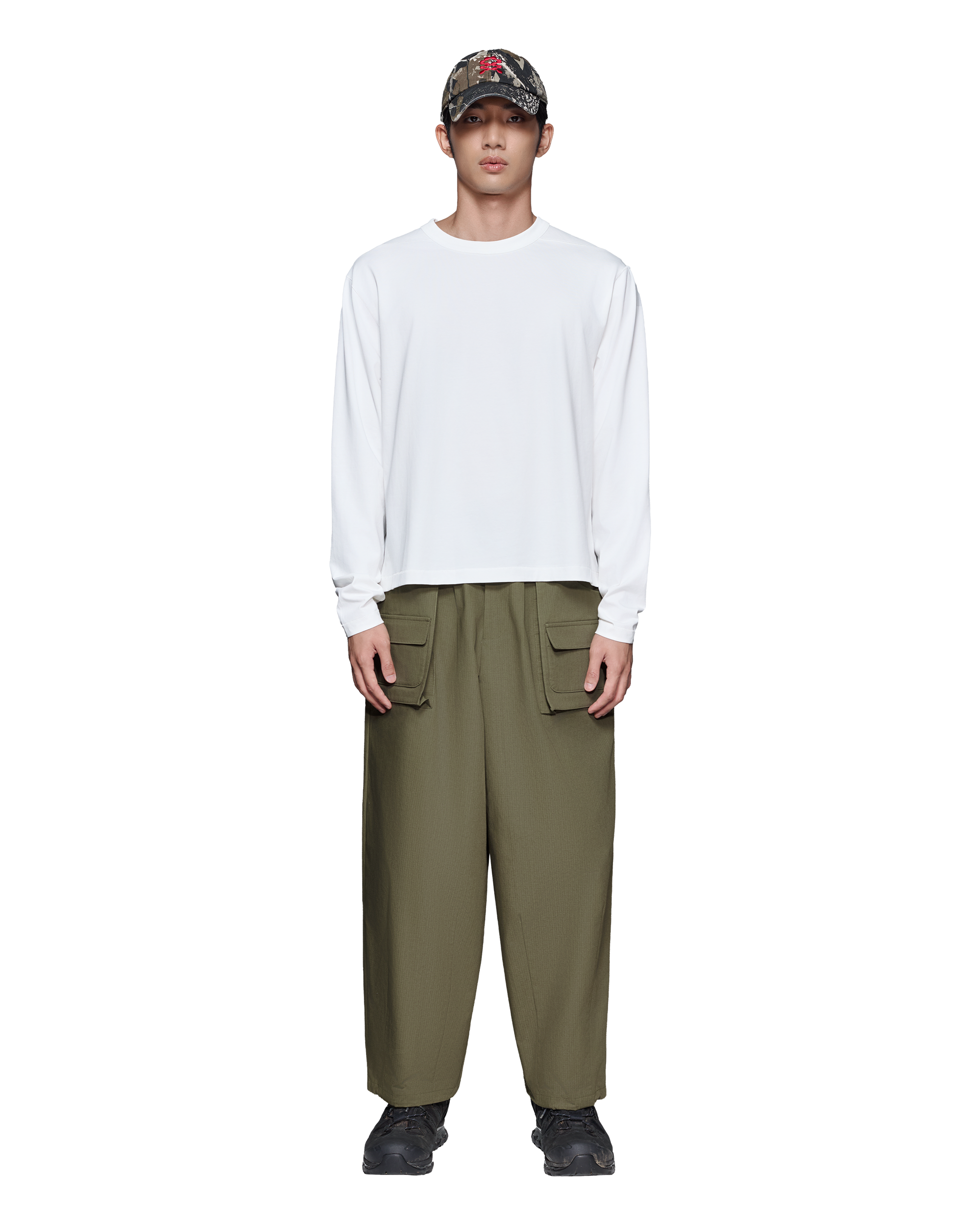 Panel Long Sleeve T-shirt