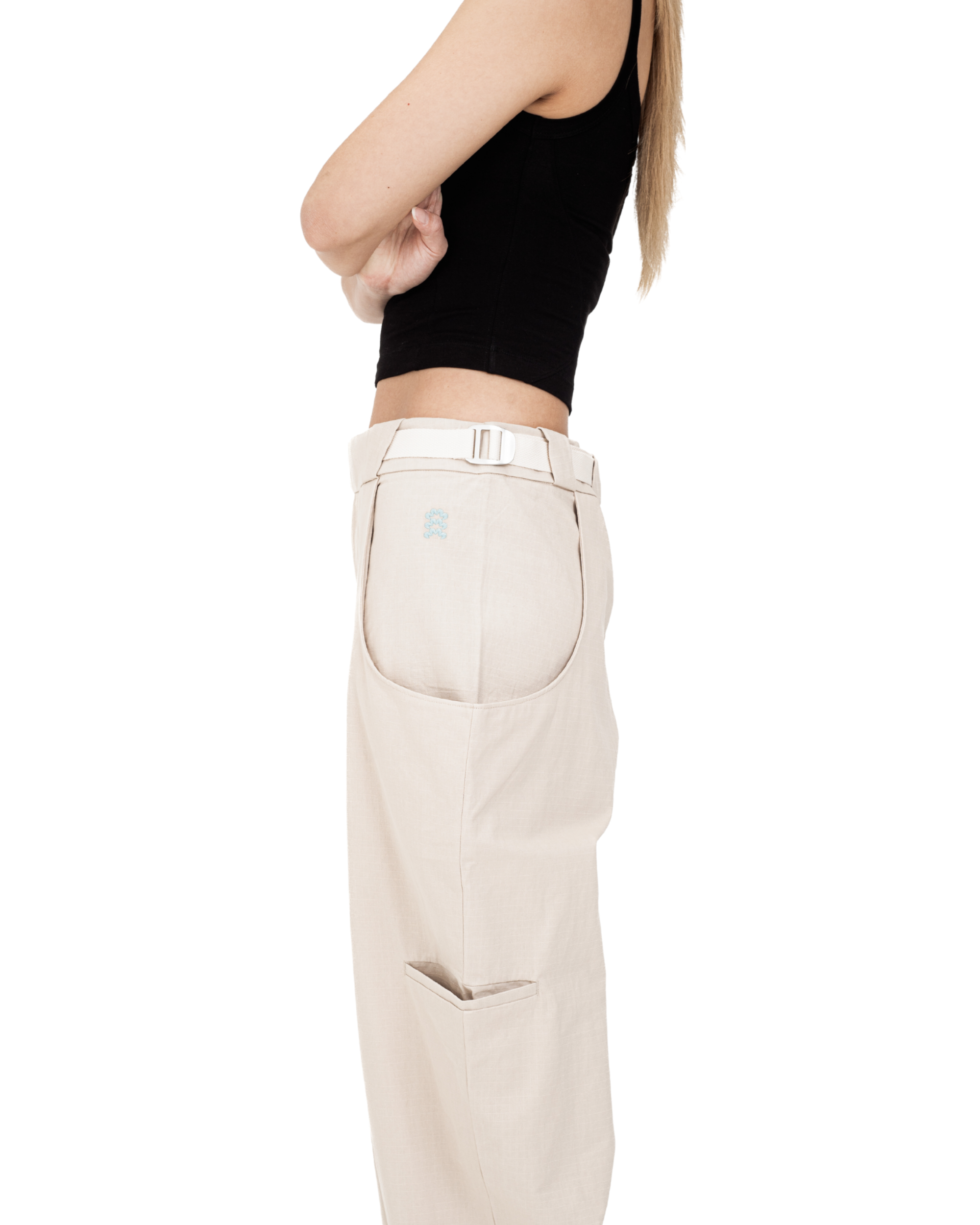 Cotton Ripstop Arc Tailored Pants