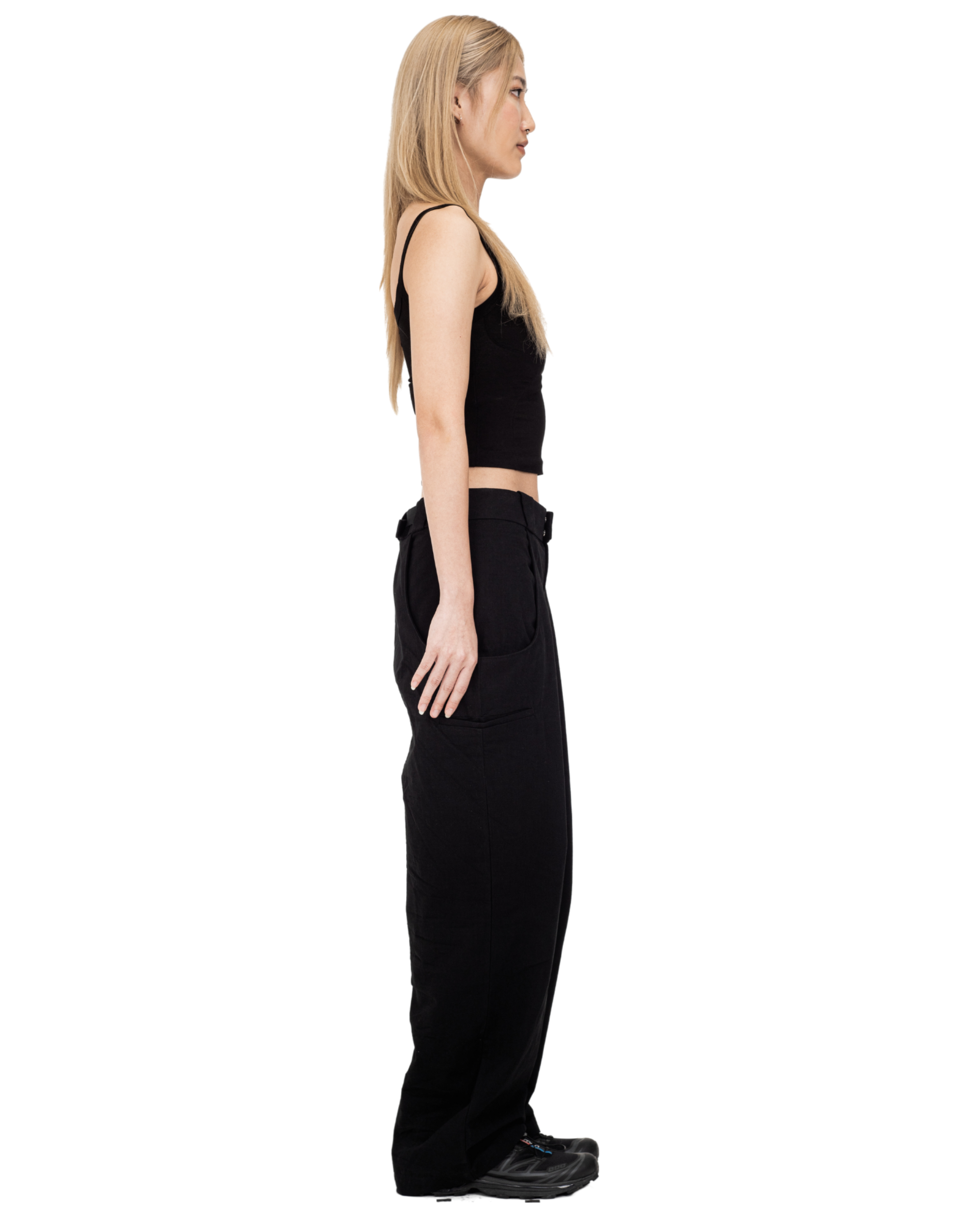 Cotton Ripstop Arc Tailored Pants