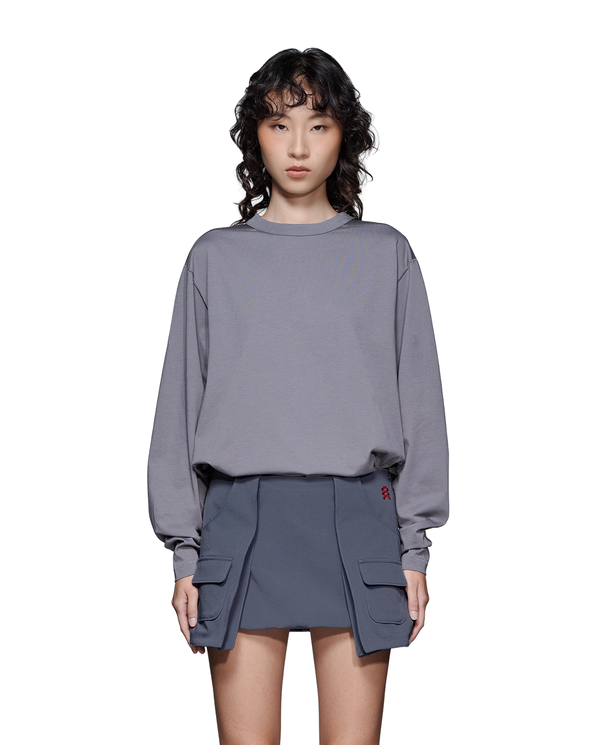 Panel Long Sleeve T-shirt