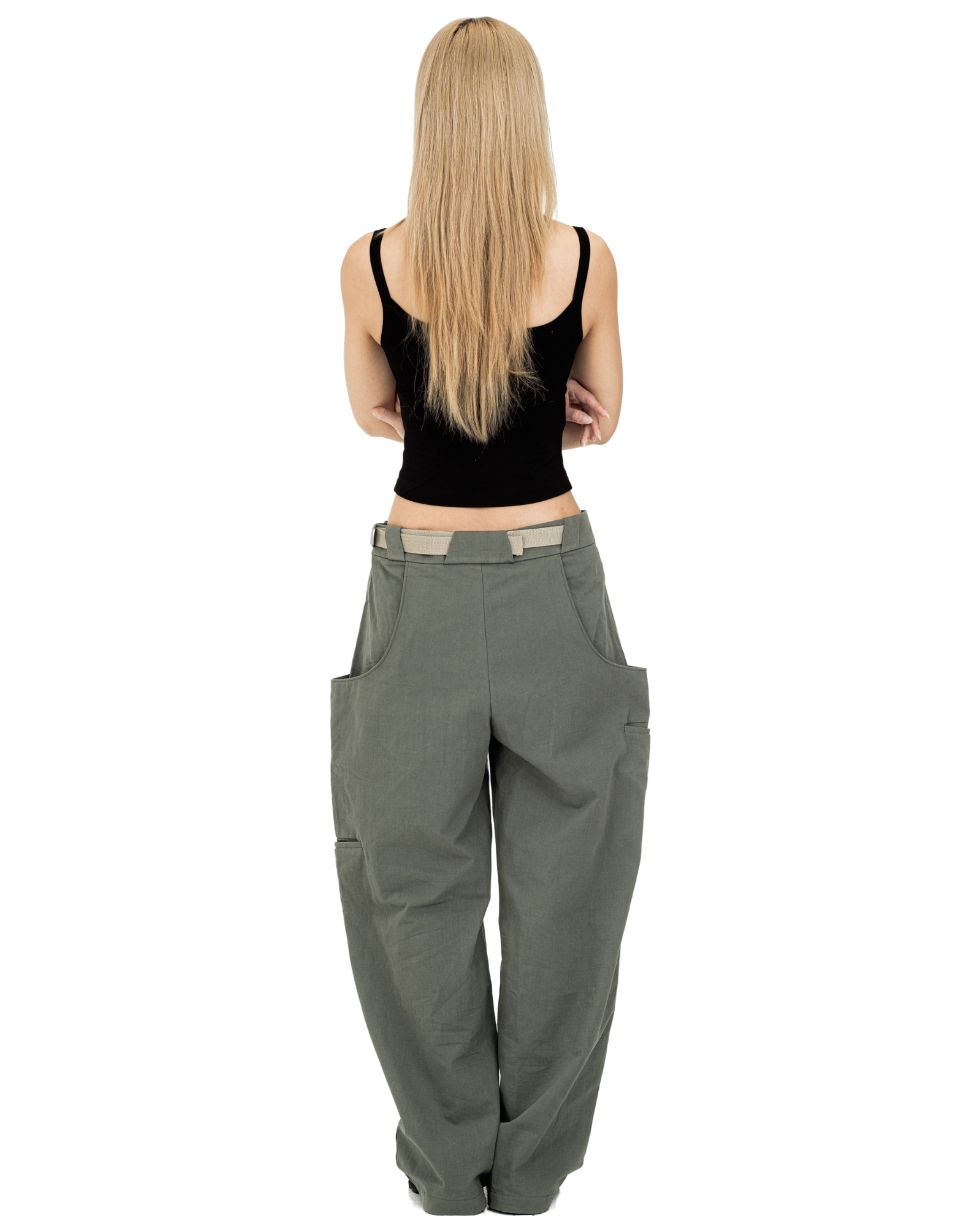 Cotton Ripstop Arc Tailored Pants