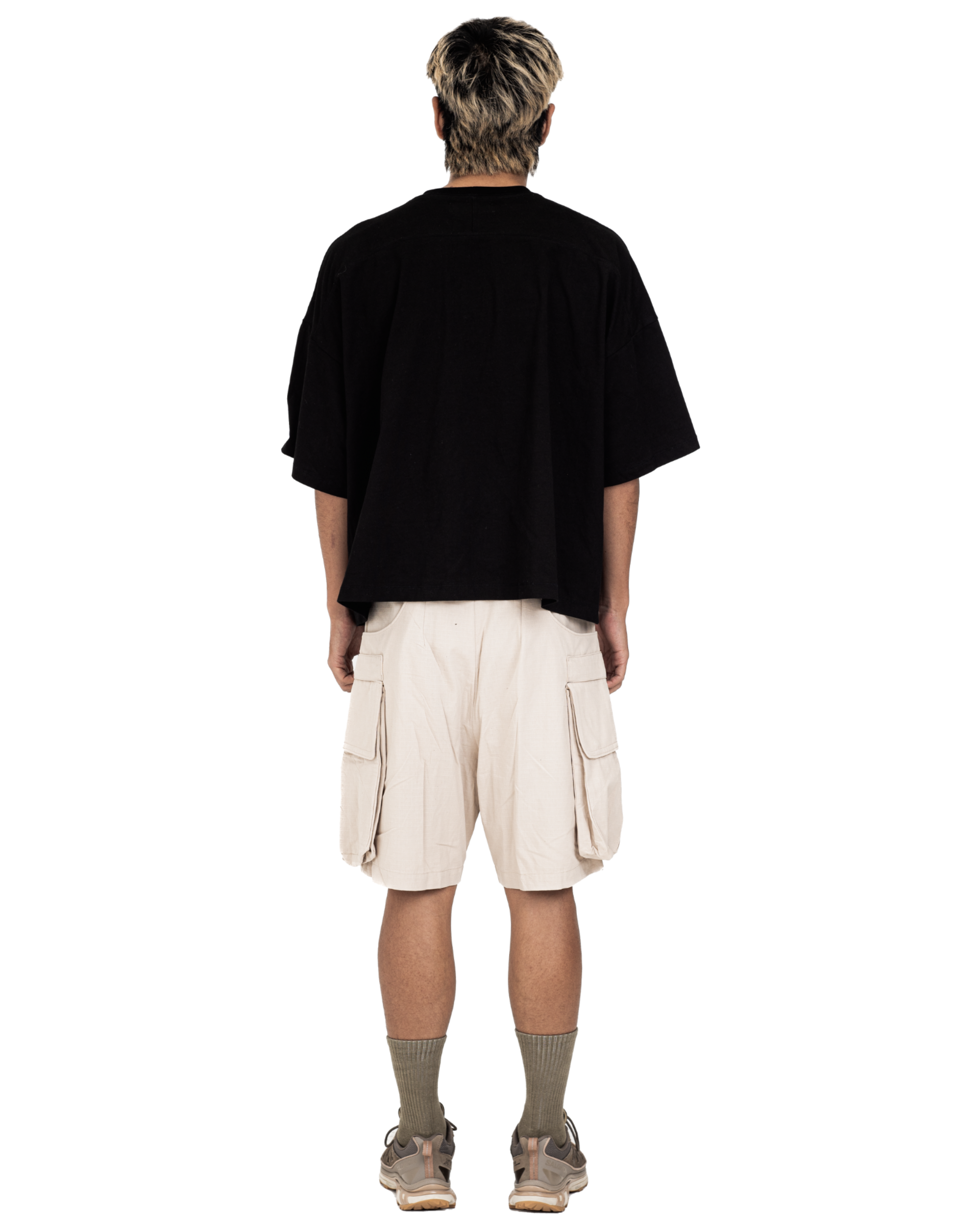 Cotton Ripstop Cargo Shorts