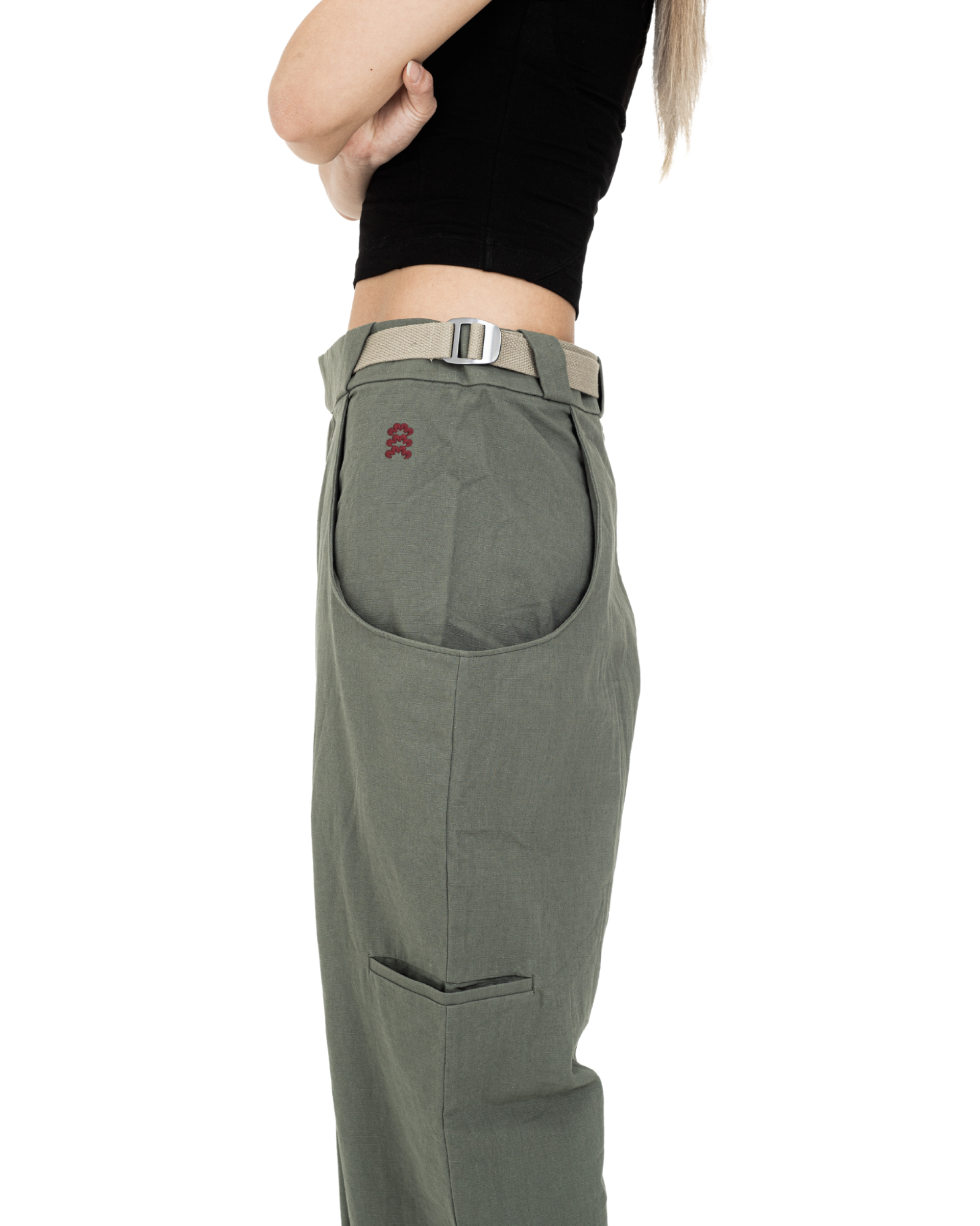 Cotton Ripstop Arc Tailored Pants