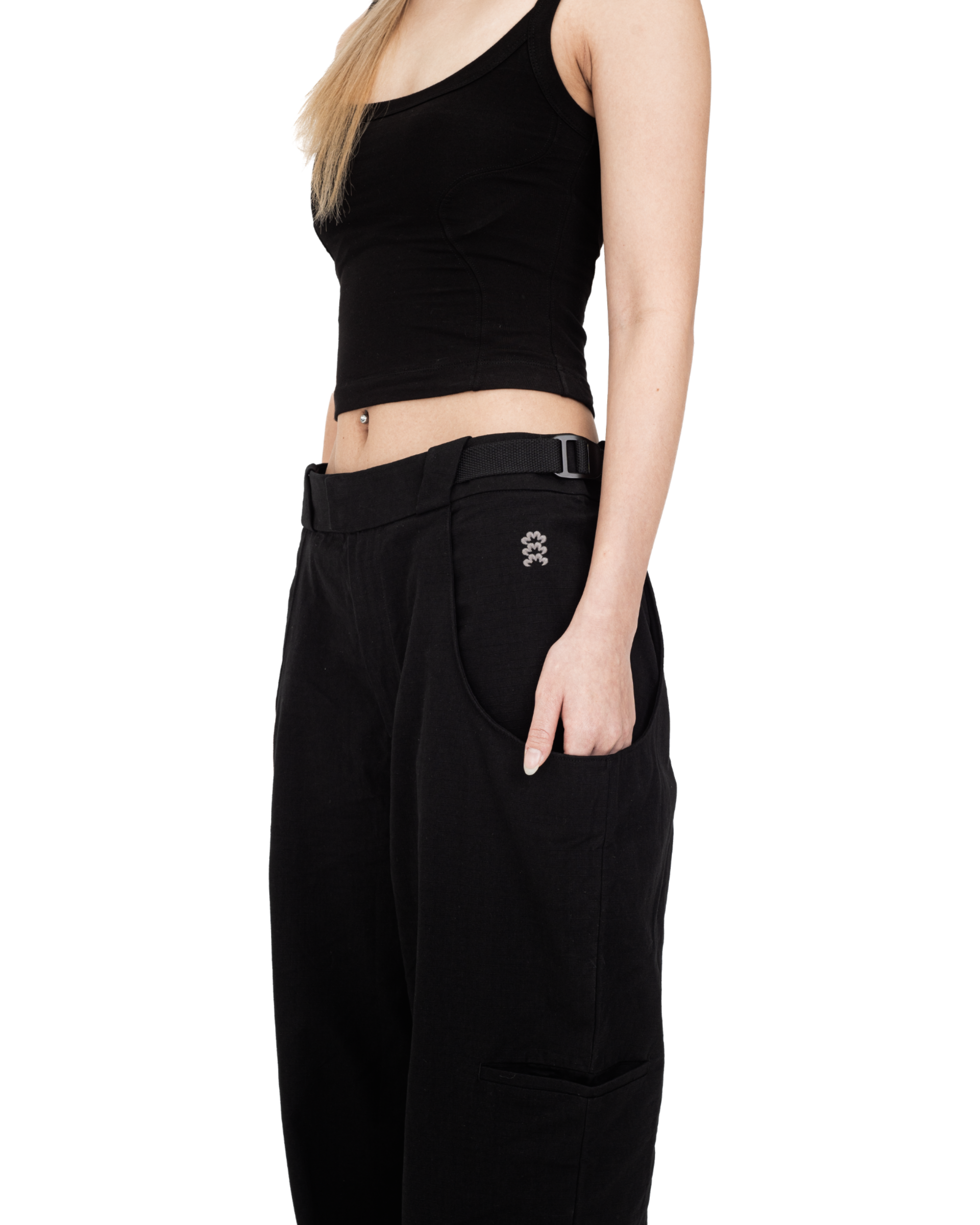 Cotton Ripstop Arc Tailored Pants