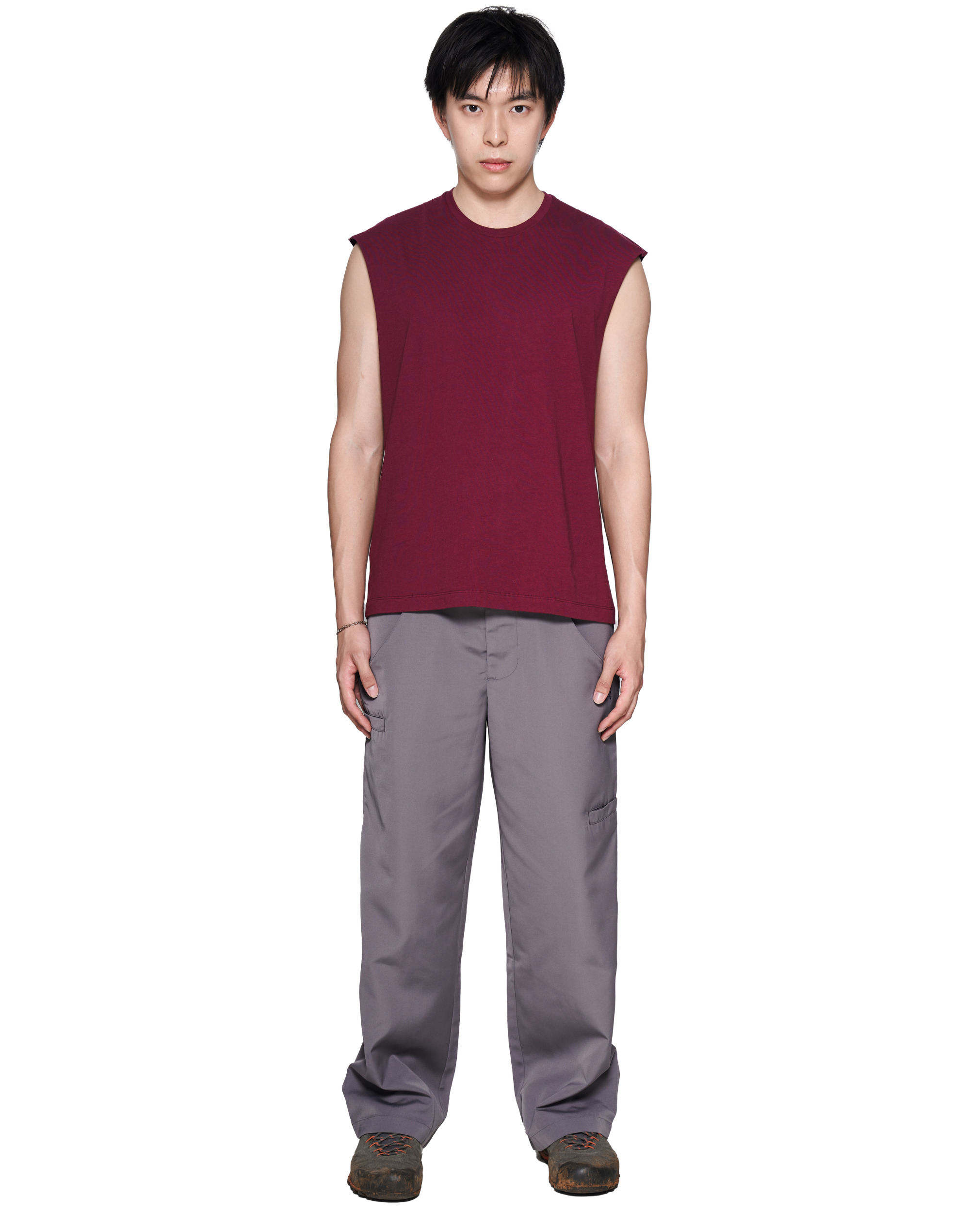 Raw Muscle Tank in Organic Cotton