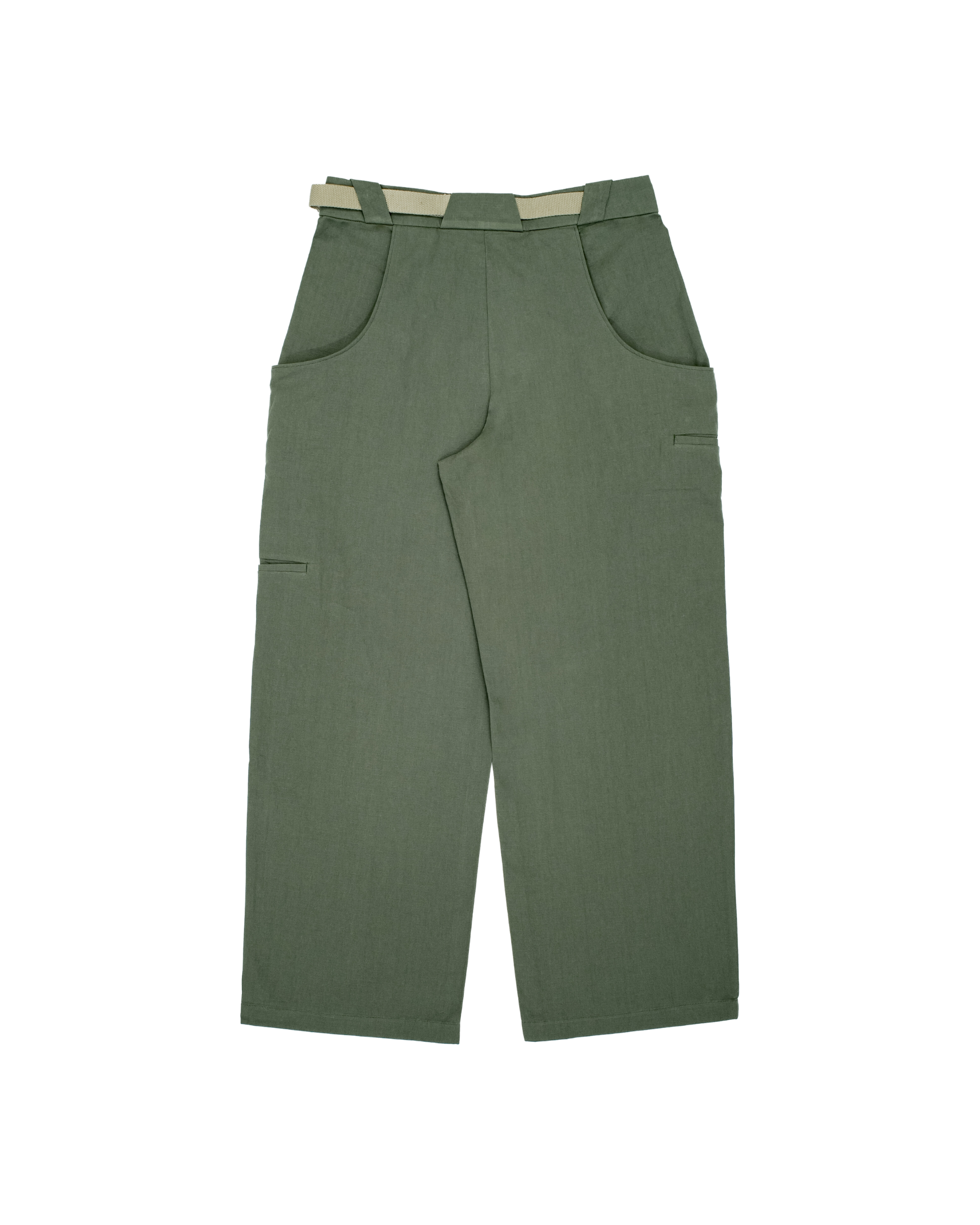 Cotton Ripstop Arc Tailored Pants