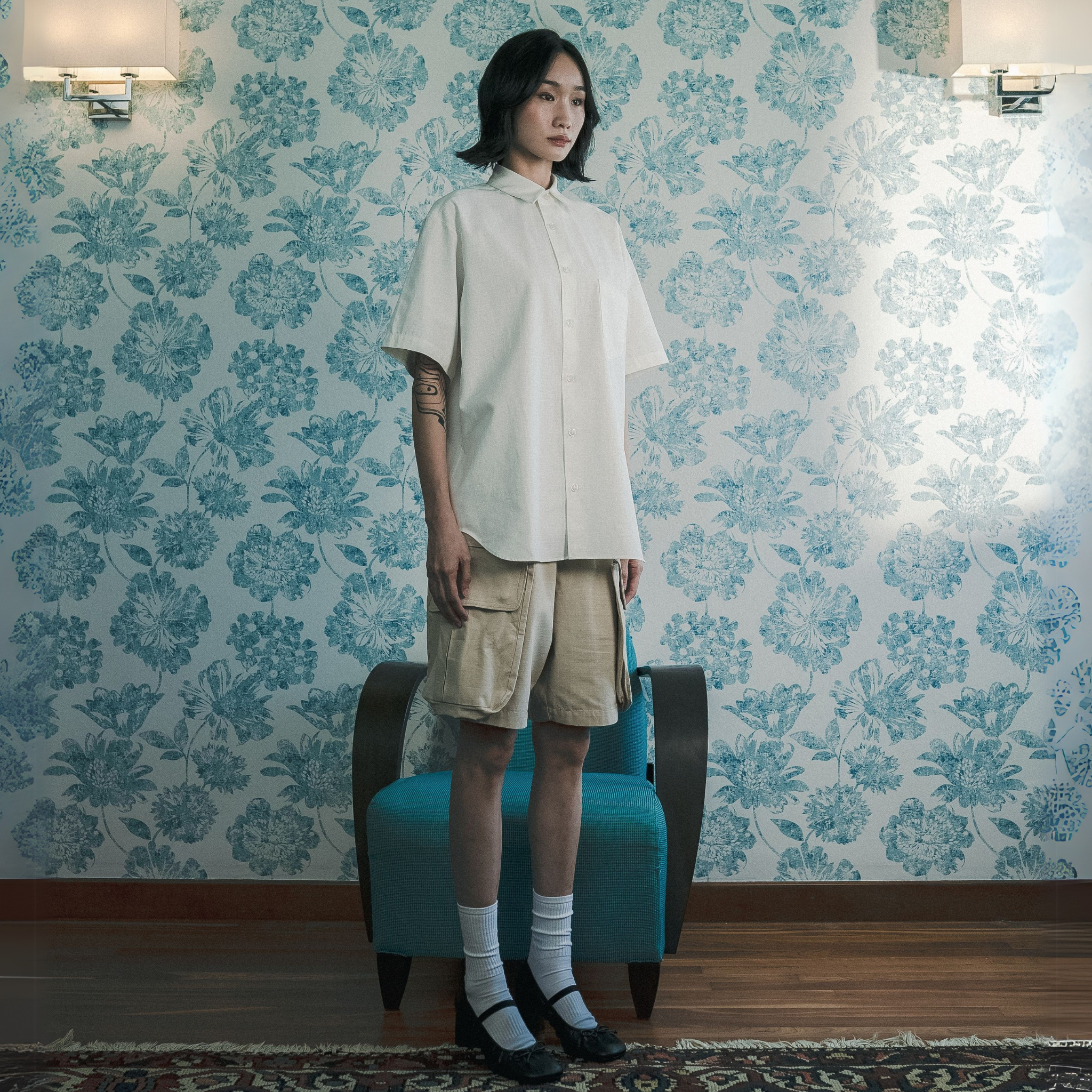 Cotton Ripstop Casual Shirt