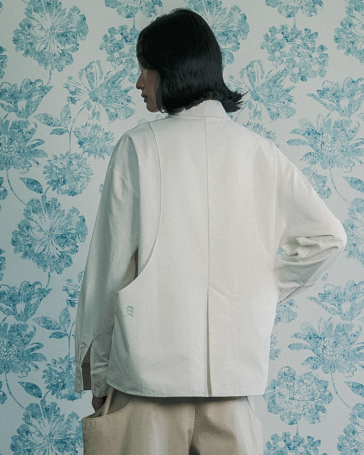 Ripstop Arc Pocket Button-Down Shirt