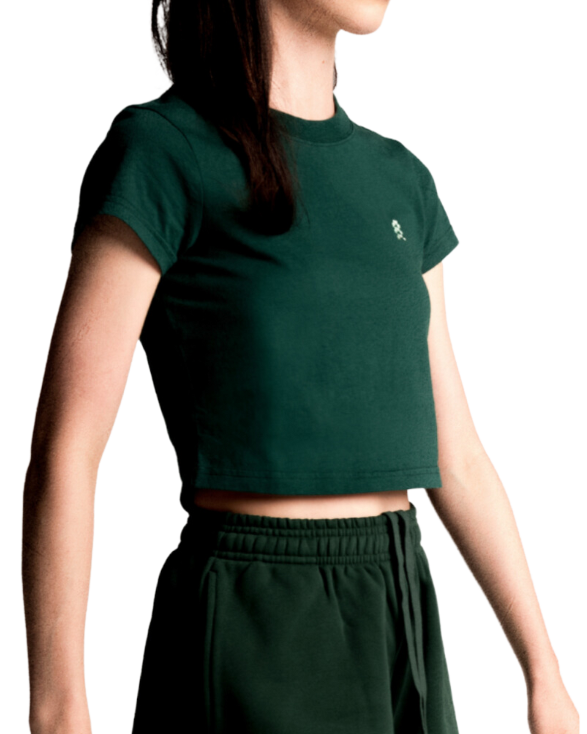 Baby Tee in Recycled Cotton