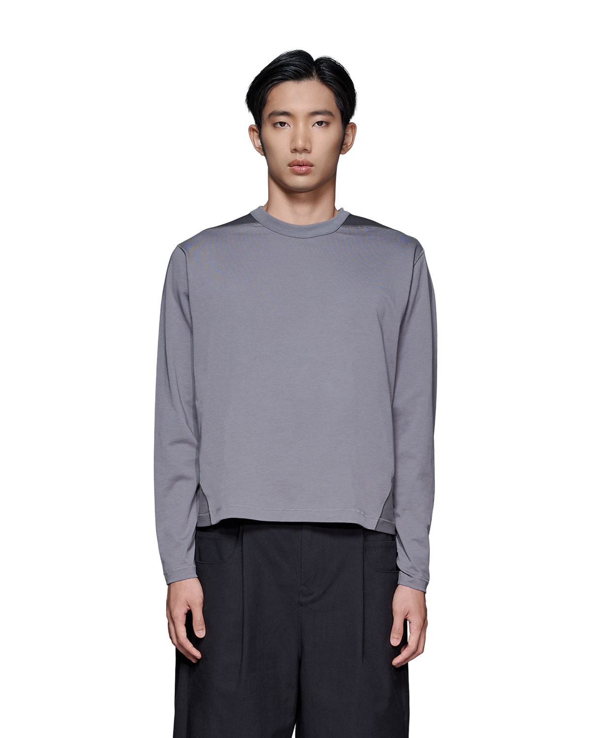 Panel Long Sleeve T-shirt