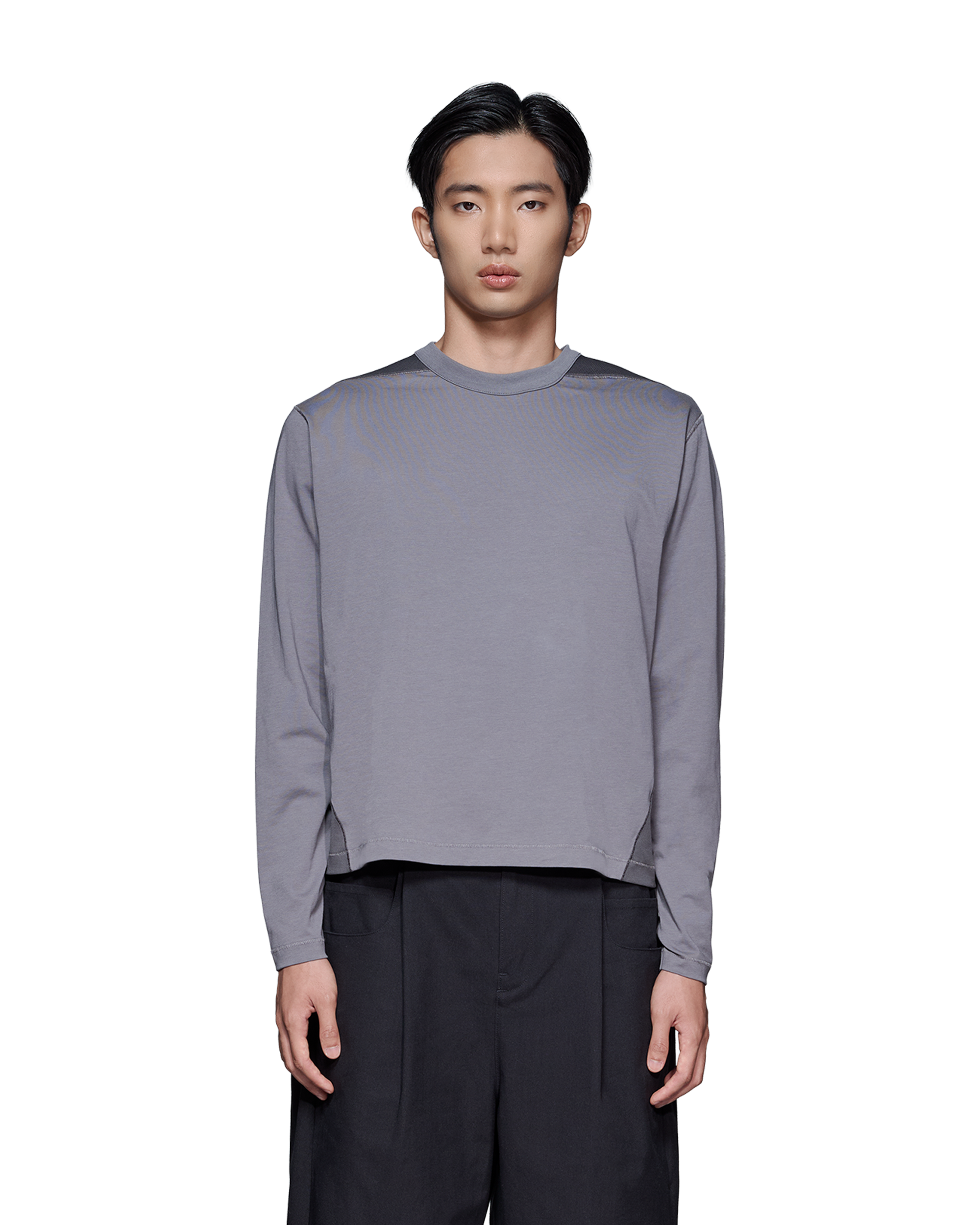 Panel Long Sleeve T-shirt