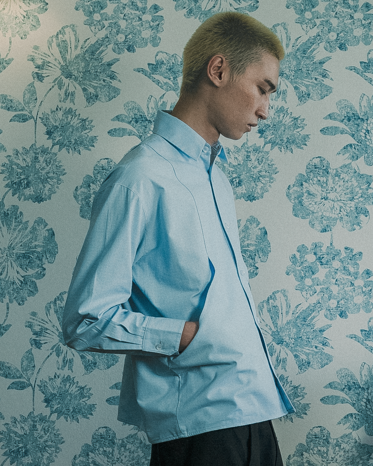Ripstop Arc Pocket Button-Down Shirt