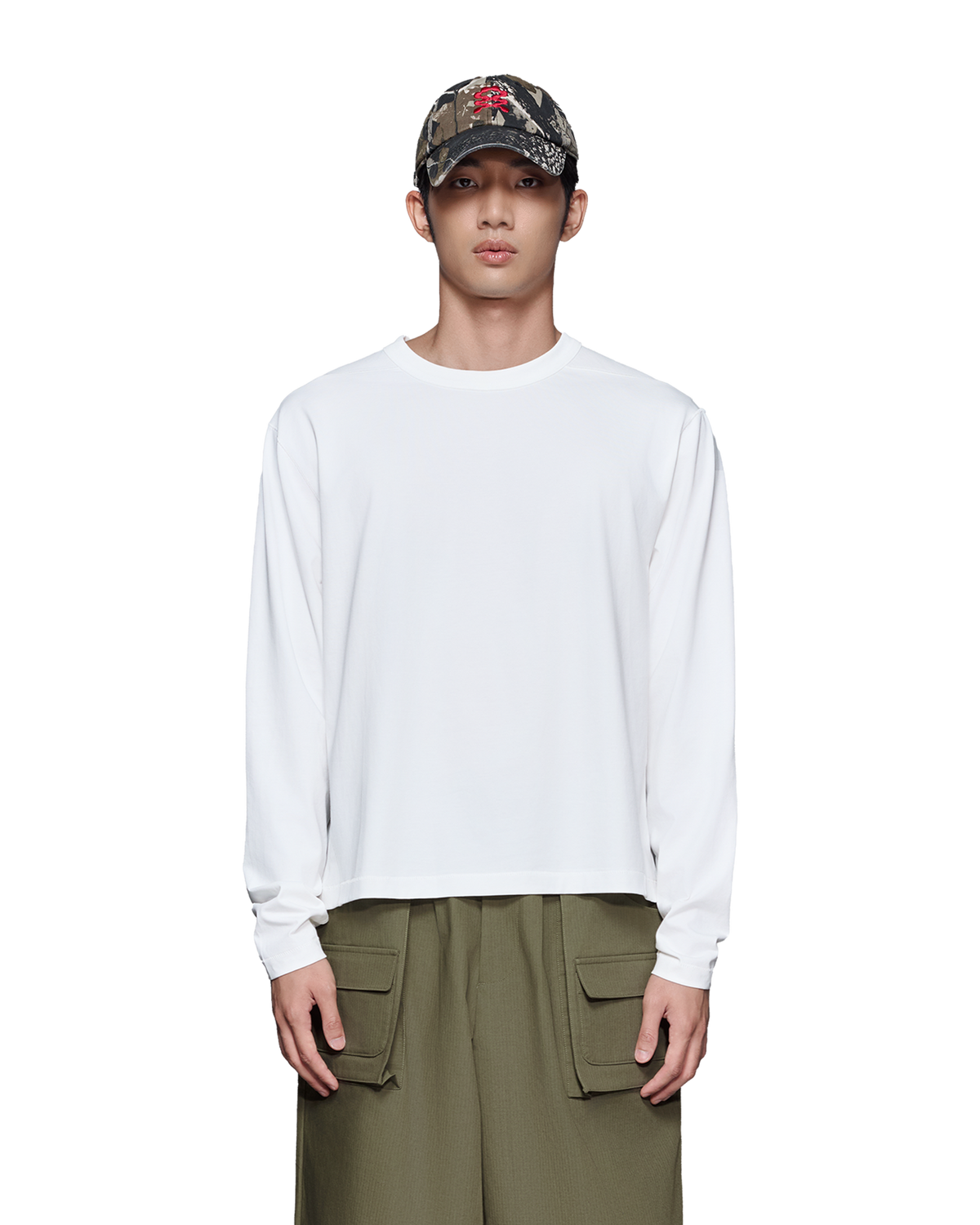 Panel Long Sleeve T-shirt