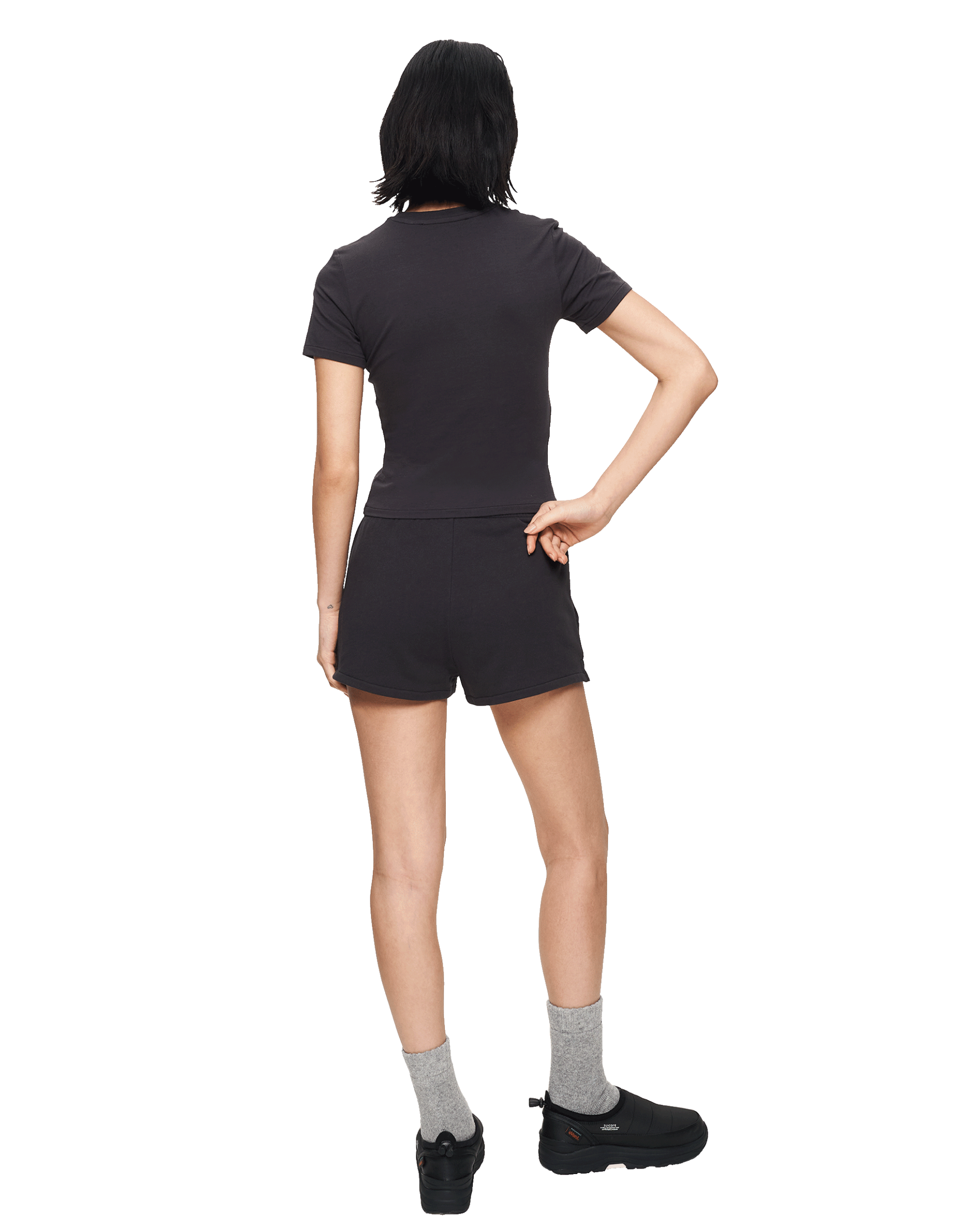 Micro Shorts in French Terry