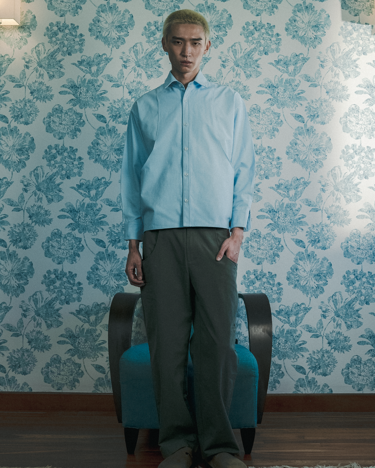 Ripstop Arc Pocket Button-Down Shirt