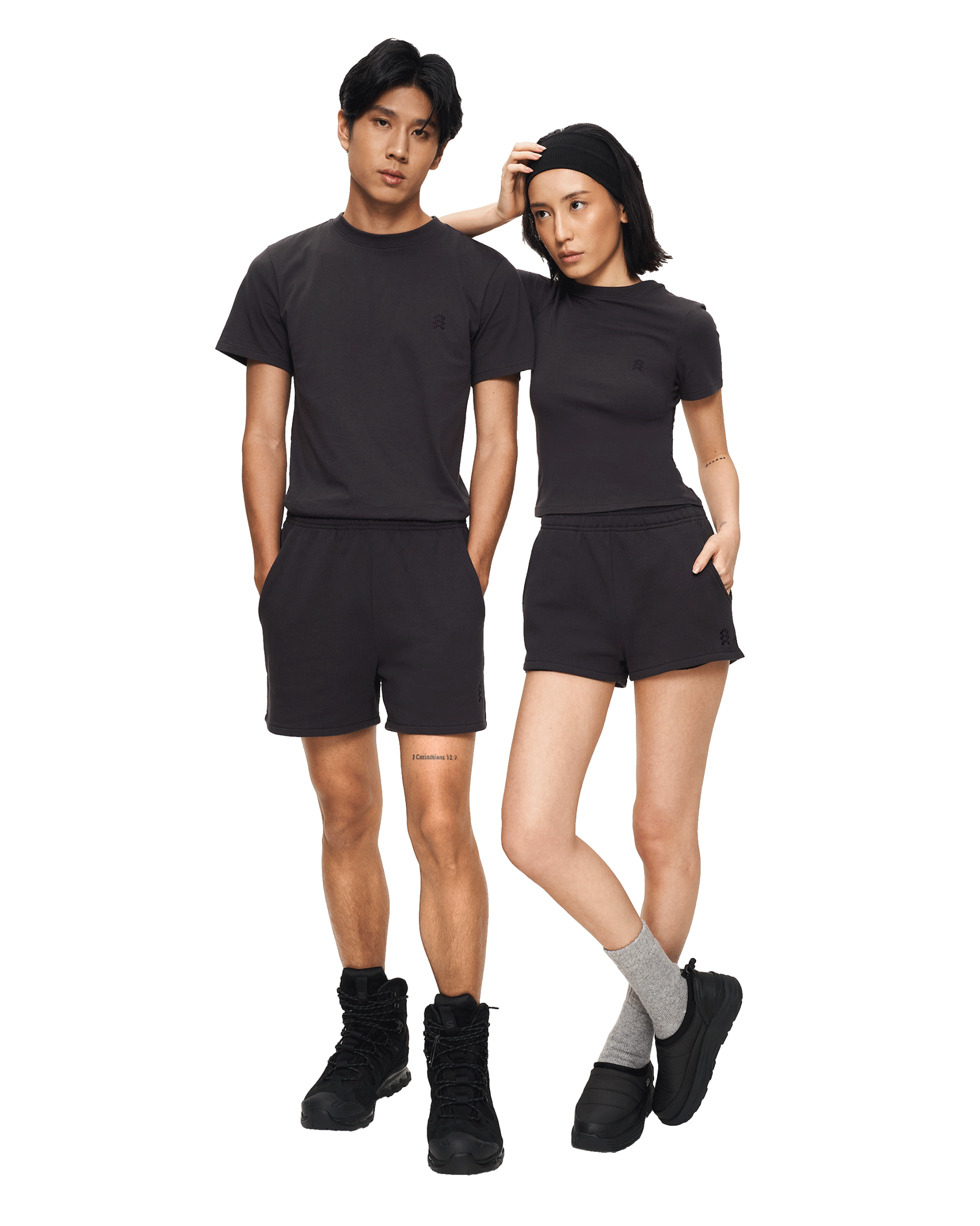 House Shorts in French Terry