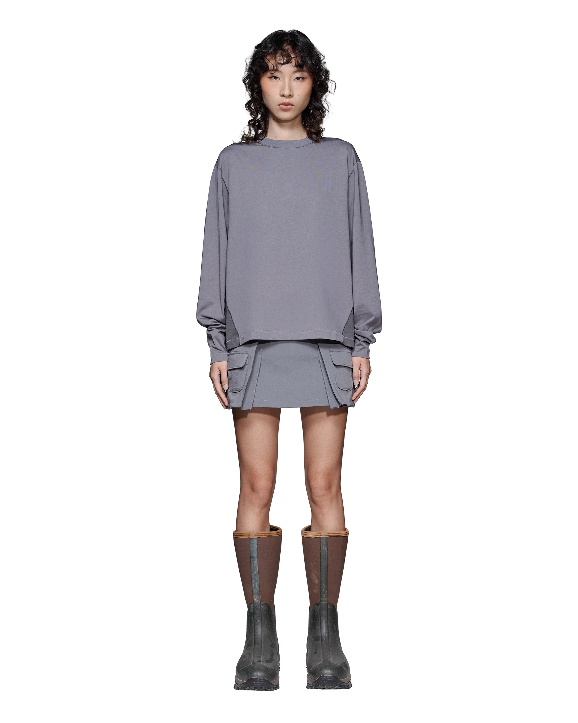 Panel Long Sleeve T-shirt