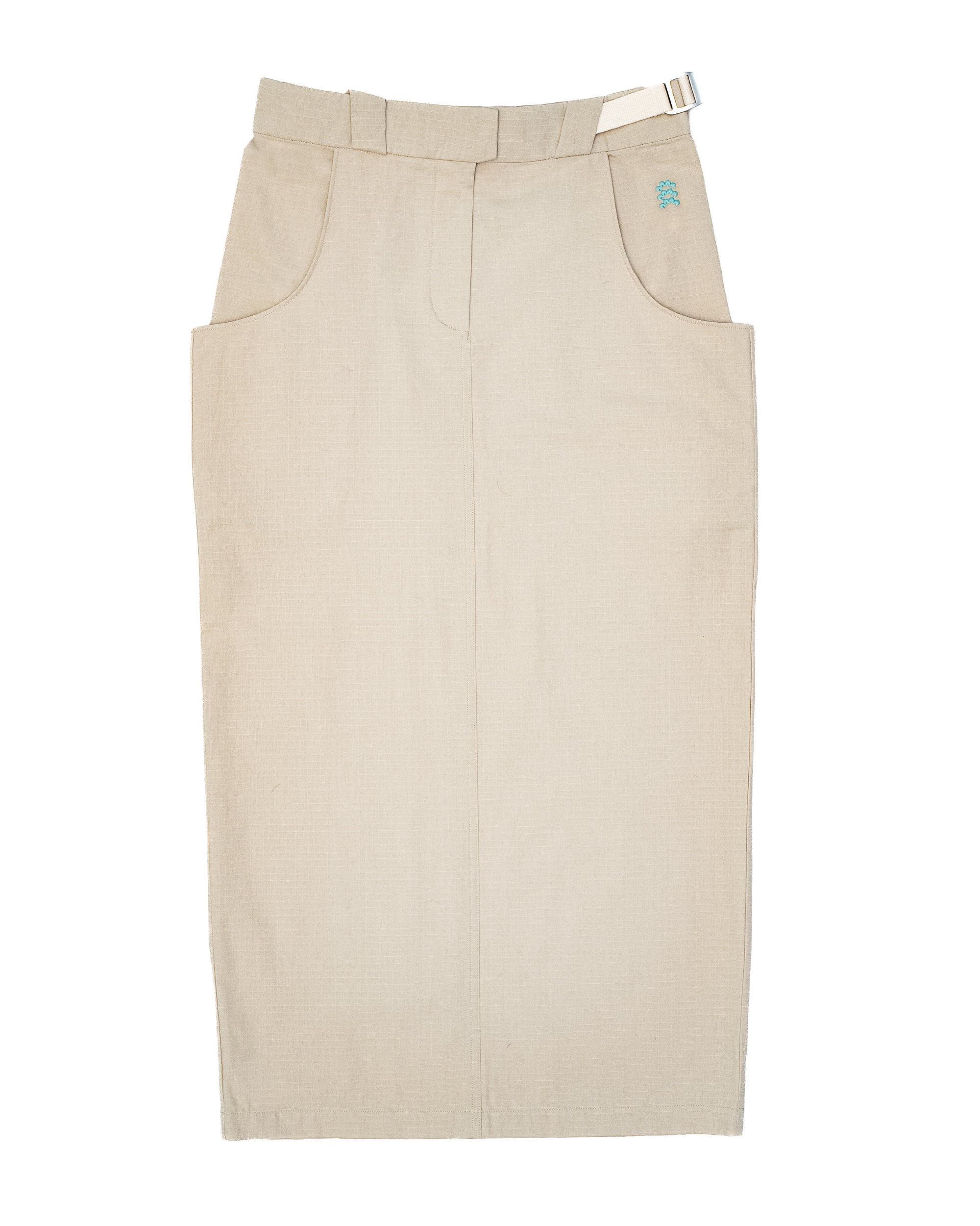 Maxi Cargo Skirt in Cotton Ripstop