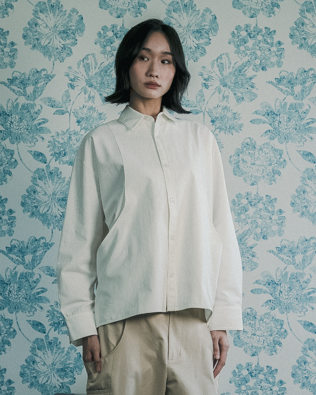 Ripstop Arc Pocket Button-Down Shirt