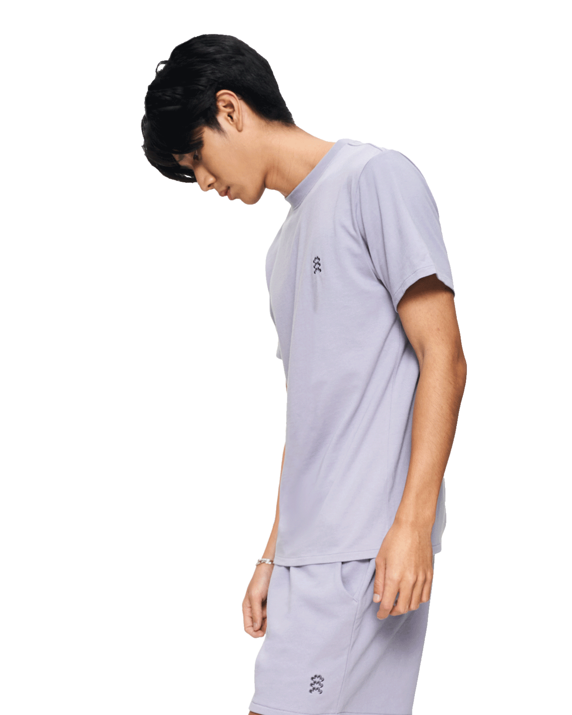 Tonal Logo Tee in Organic Cotton