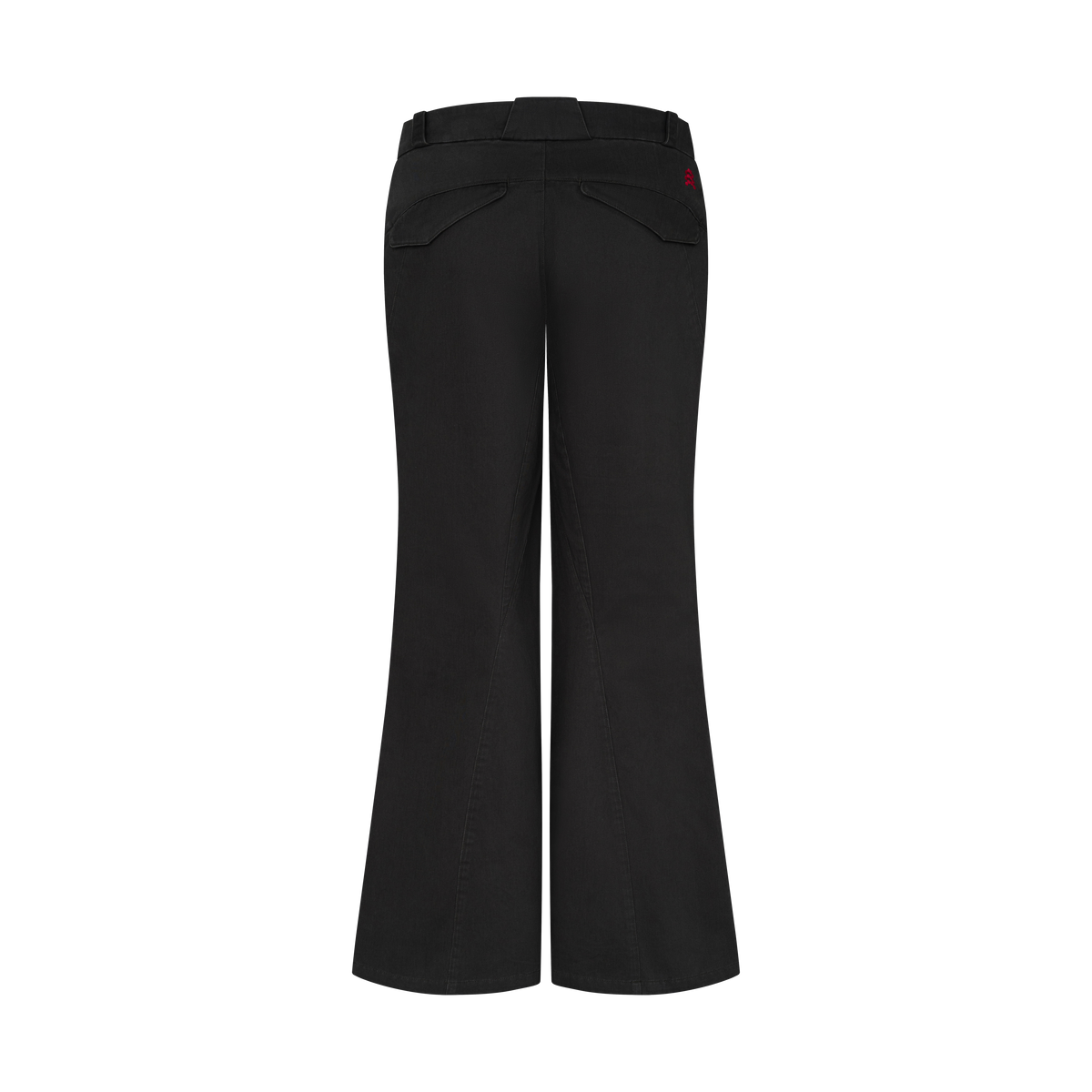 Aris Cargo Pants in Grey, flat lay, back