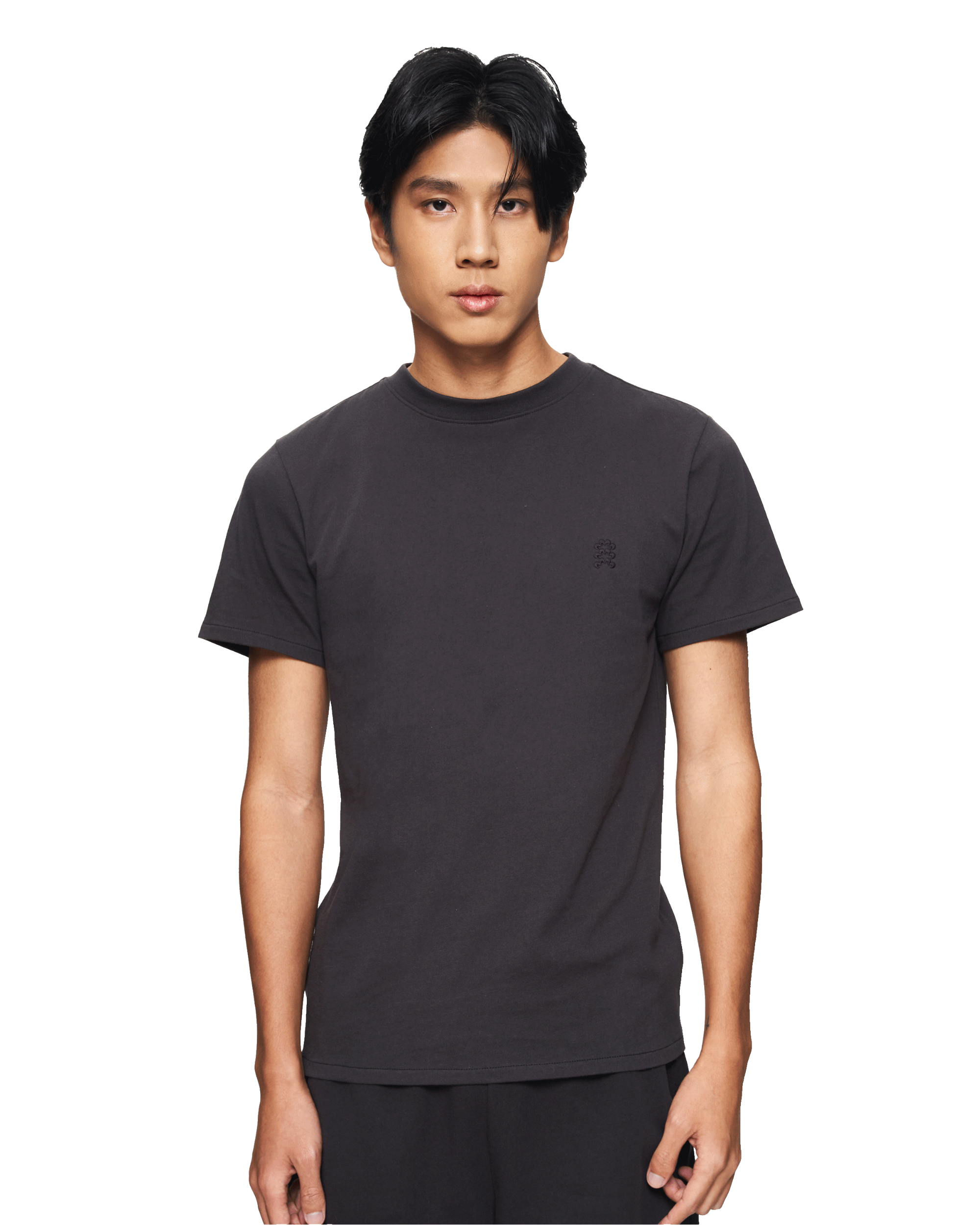 Tonal Logo Tee in Organic Cotton