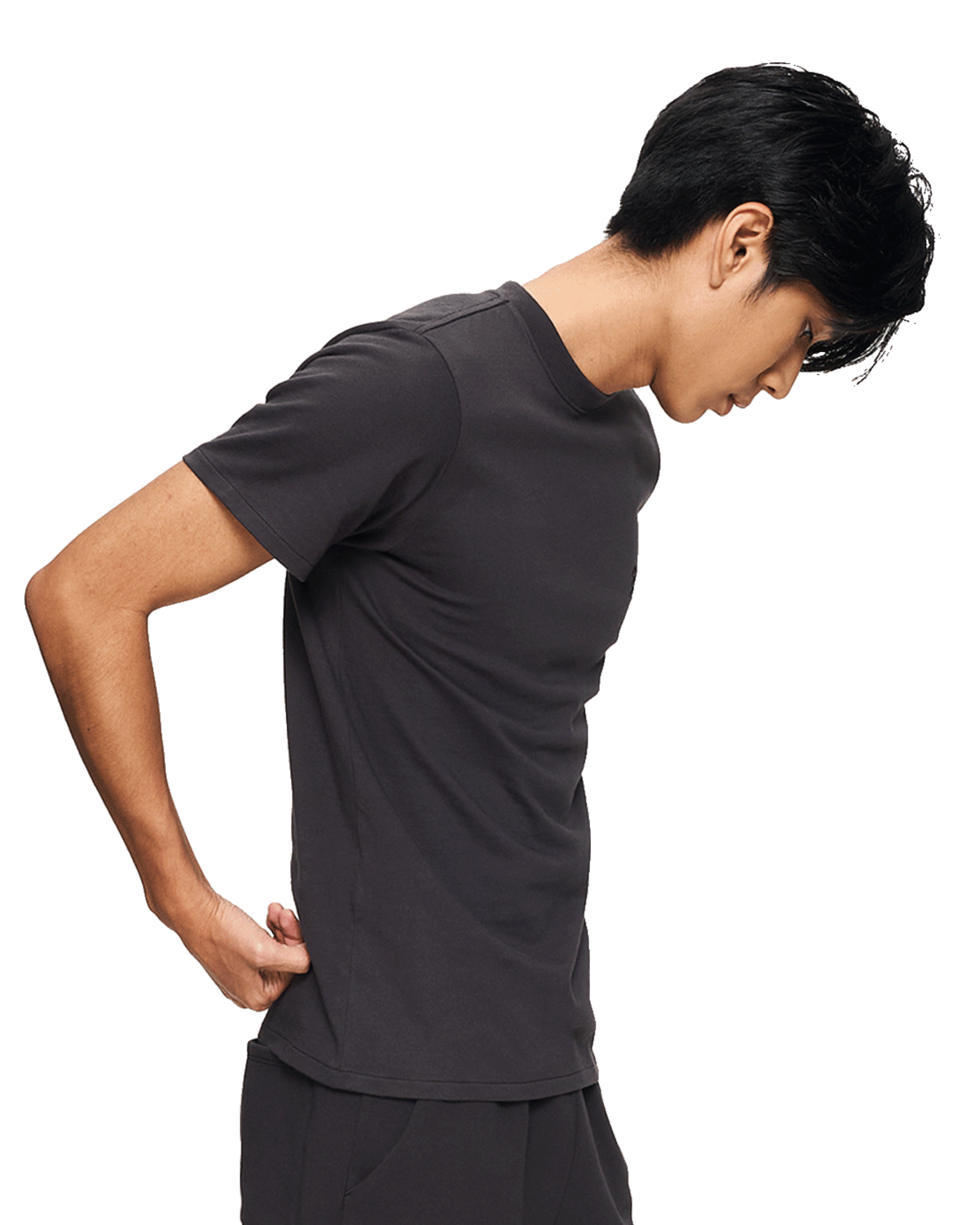 Tonal Logo Tee in Organic Cotton