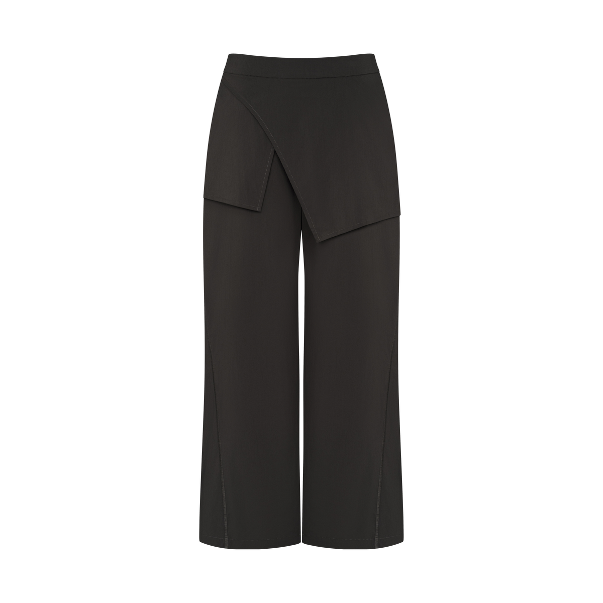 Neo Skort Pants in Brown, flat lay, front