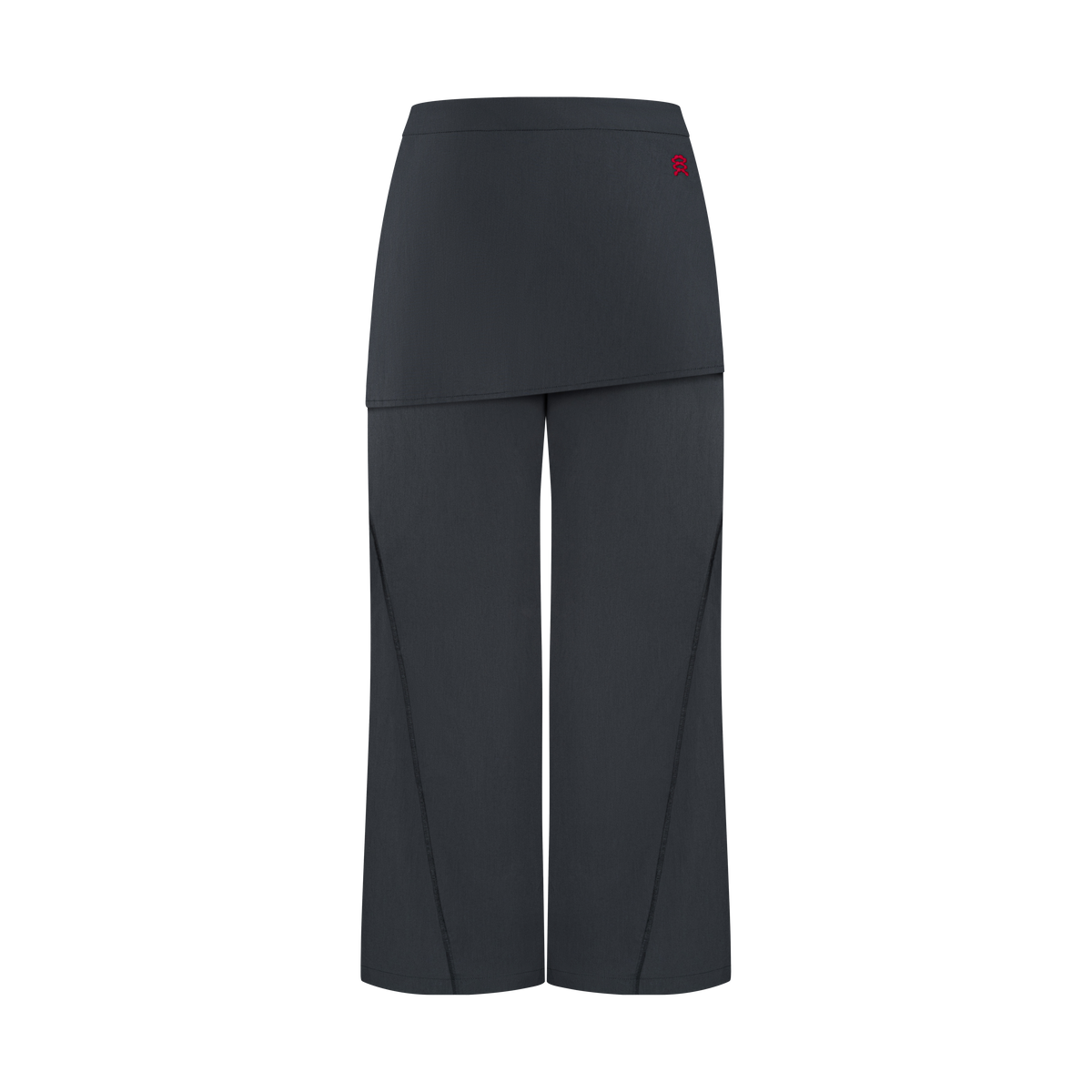 Neo Skort Pants in Grey, flat lay, back