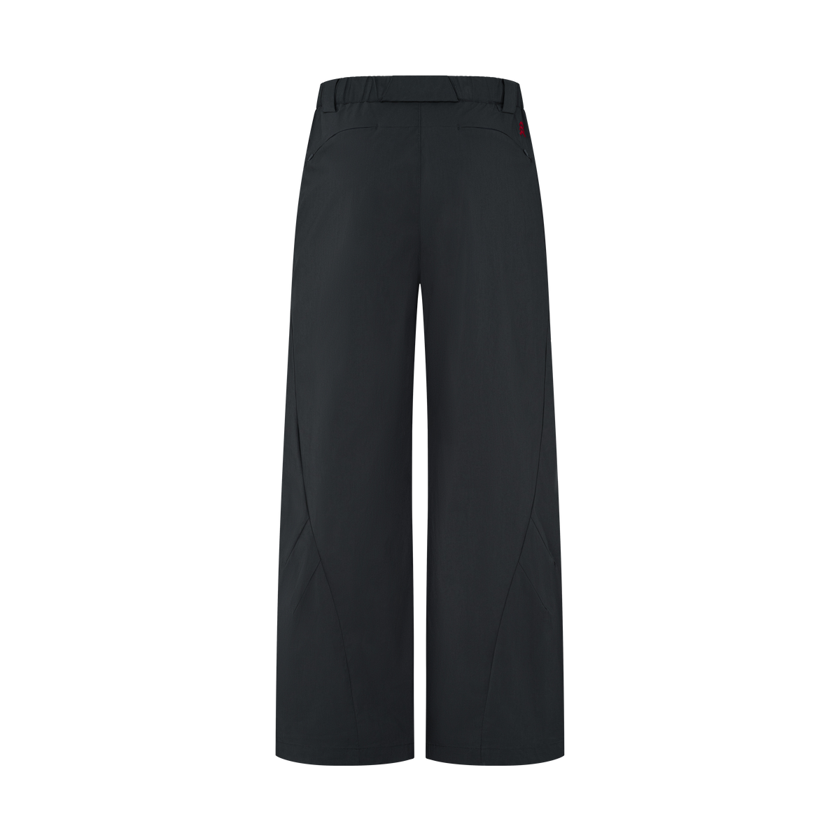 Osse Technical Pants in Grey, flat lay, back