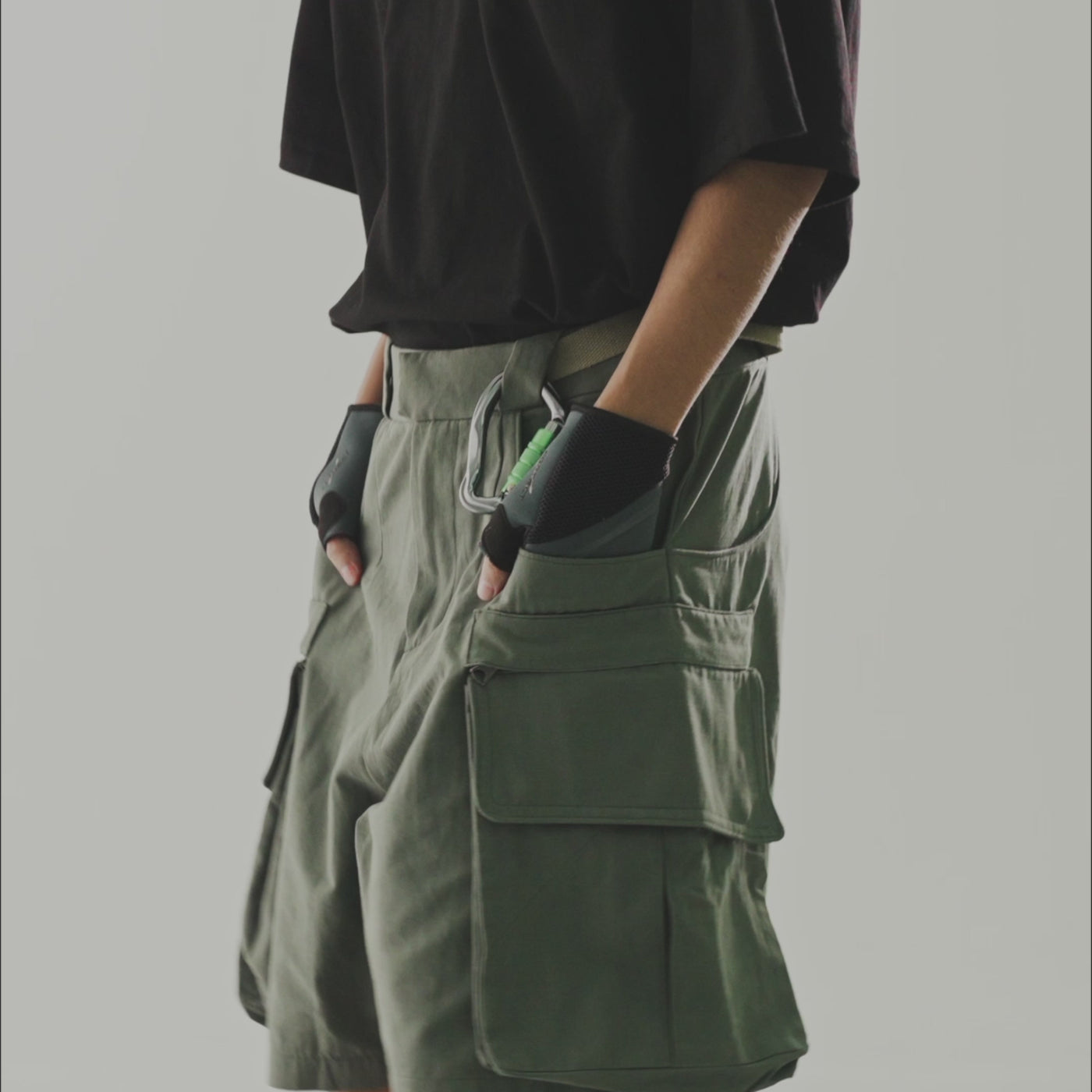 Cotton Ripstop Cargo Shorts