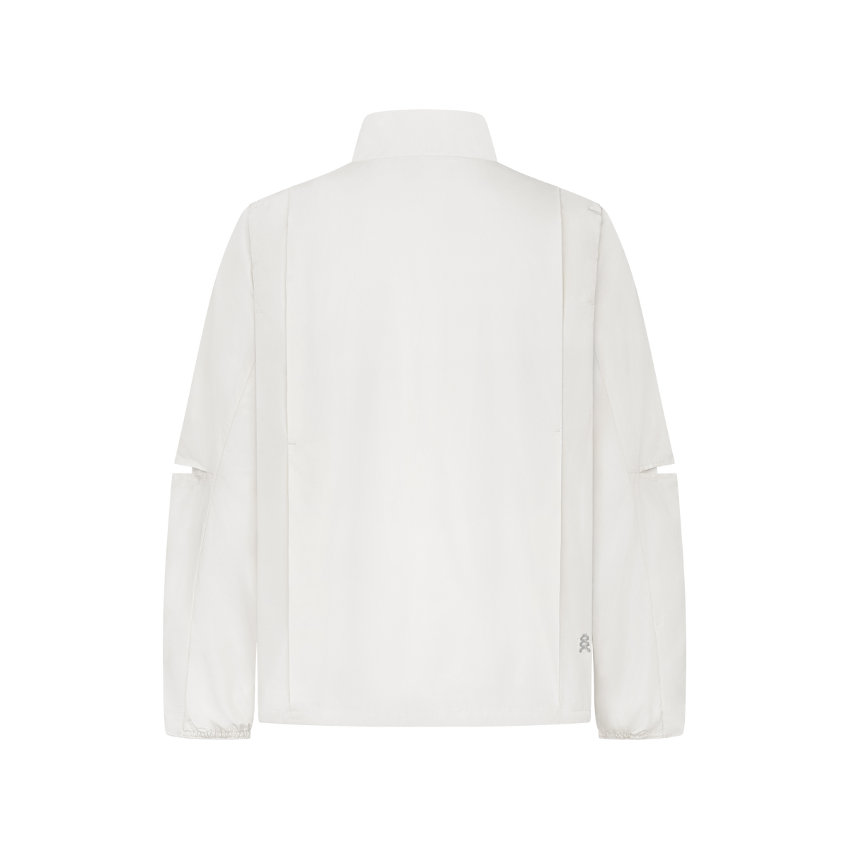 Vex Windbreaker in Ivory, flat lay, back